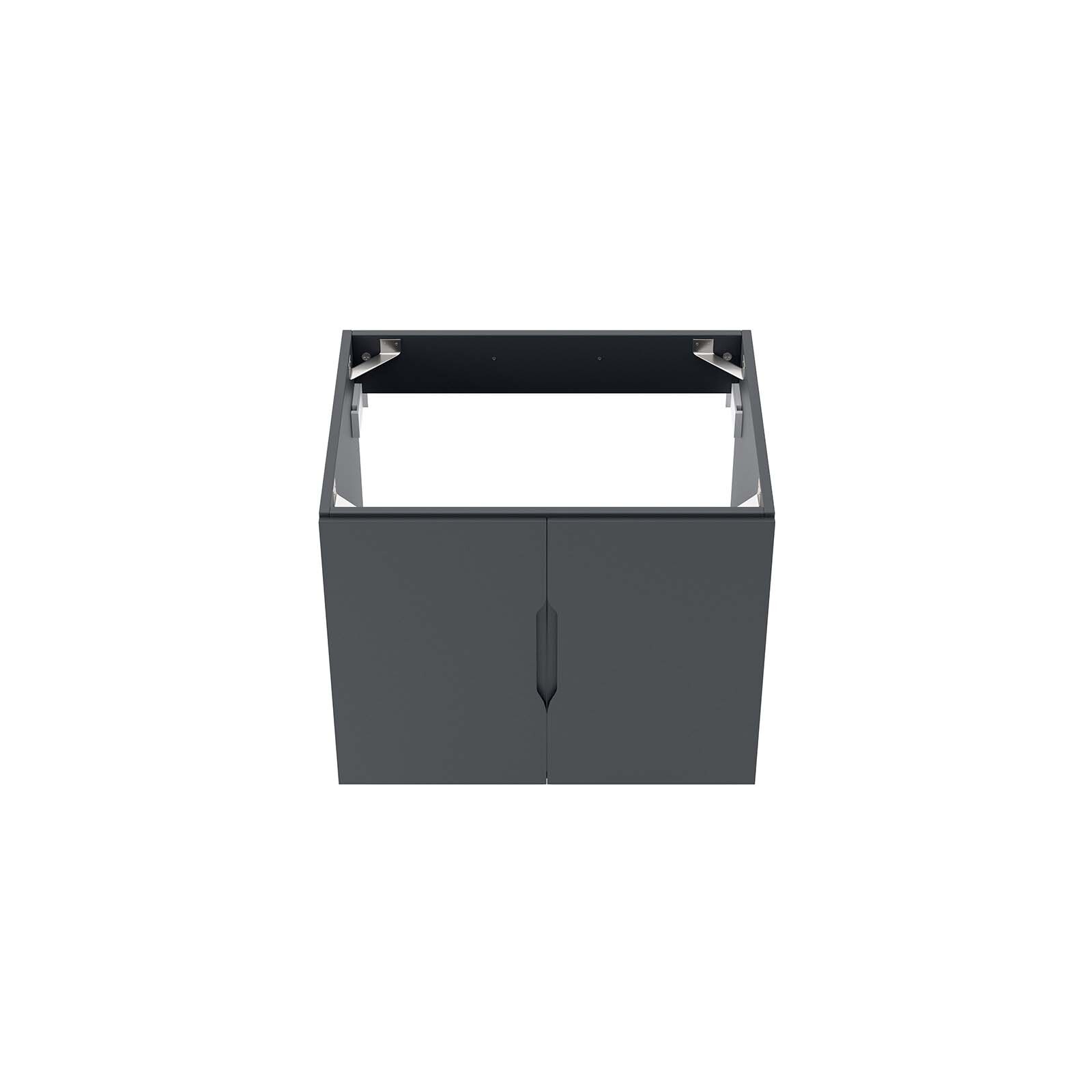 Modway Vitality 24″ Bathroom Vanity Cabinet (Sink Basin Not Included) in Gray