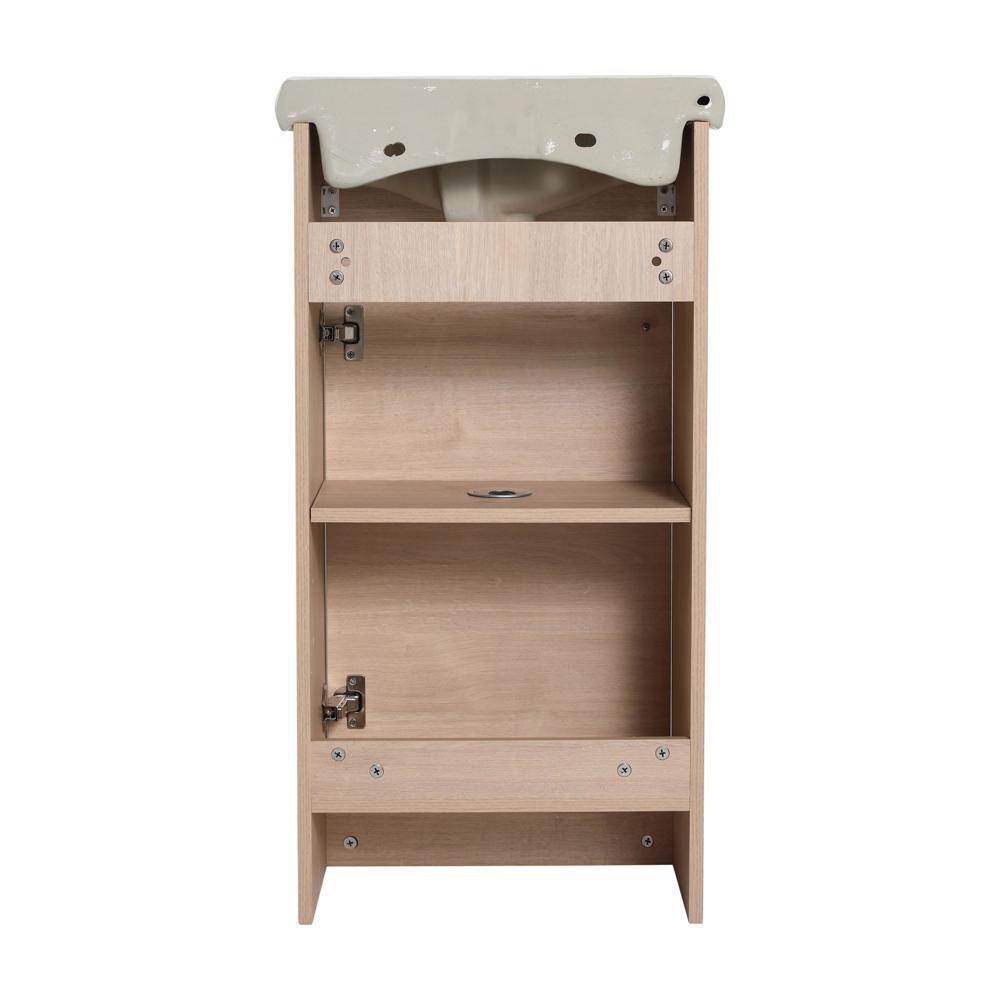 Sturdy and Durable Freestanding 18 Inch Bathroom Vanity