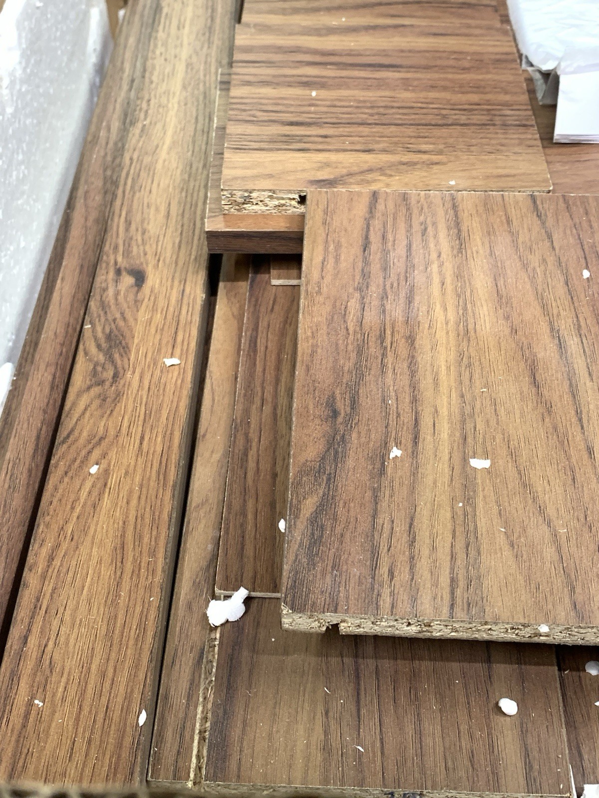24″ Wall-Mount Bathroom Vanity Cabinet (Sink Basin Not Included) In Walnut
