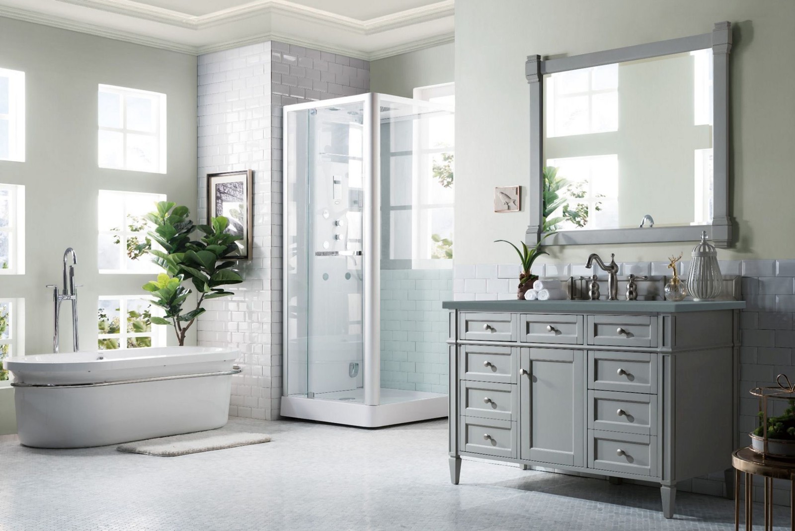 James Martin Vanities 650-V48-3CBL Brittany 48″ – Brown