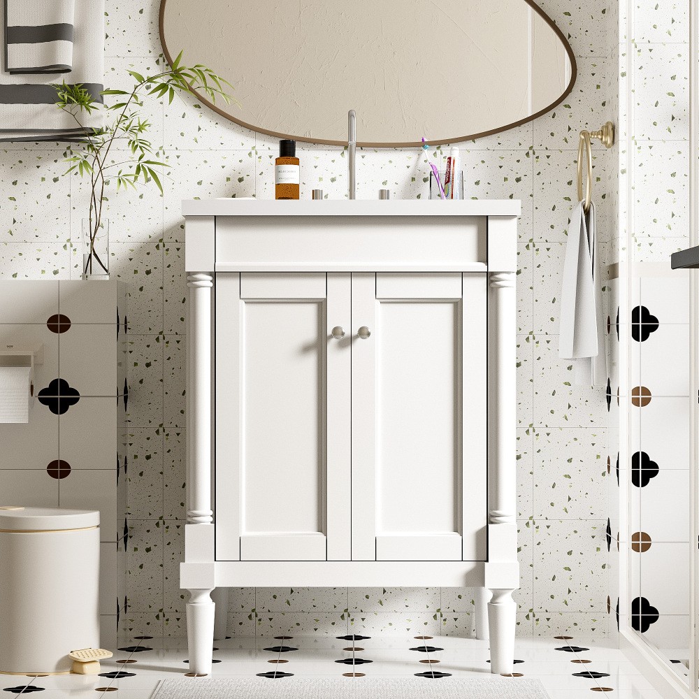 Bathroom Vanity W Top Sink Bathroom Storage Cabinet Single Sink Bathroom Vanity
