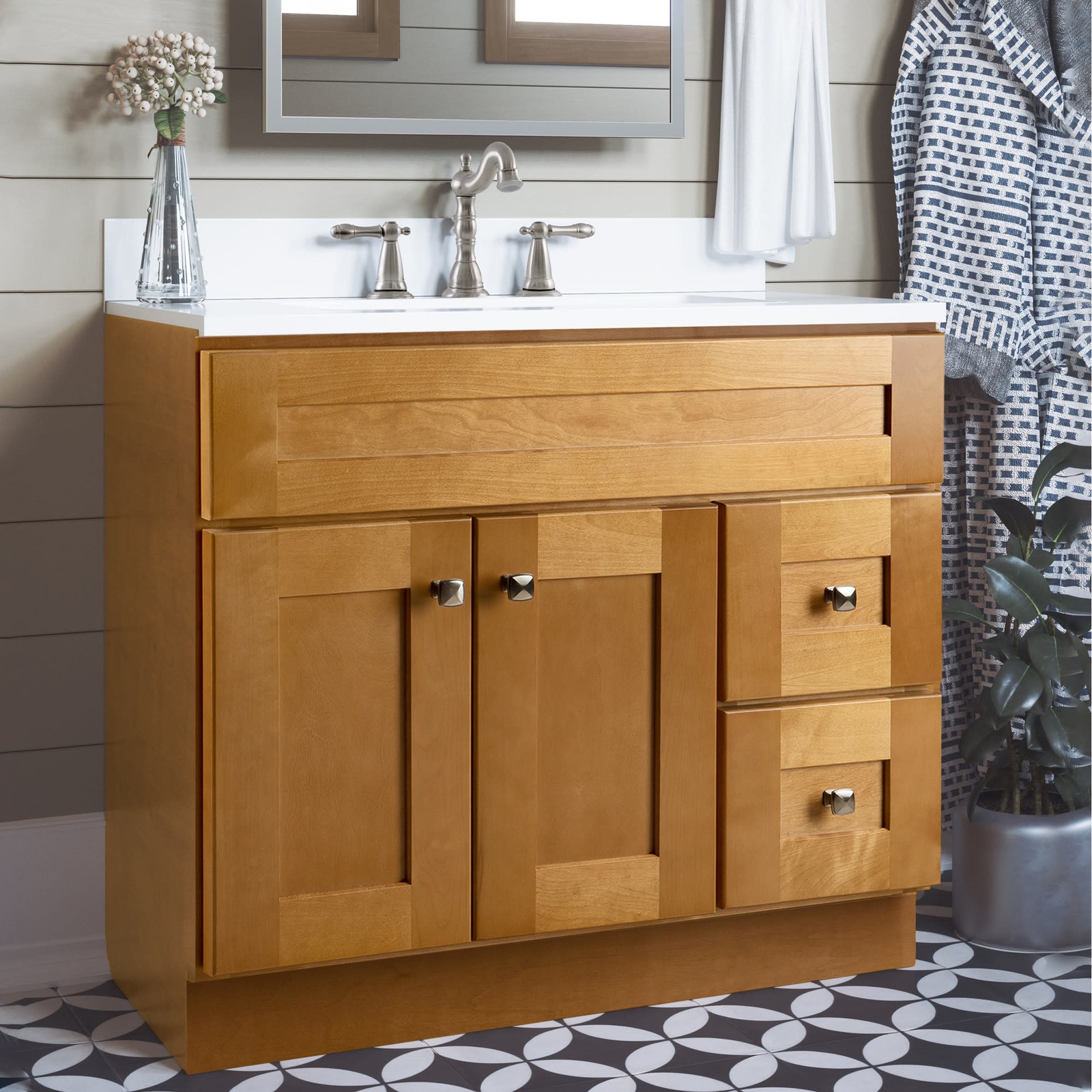 Design House 215756 Brookings 36″ Single – Modern Birch