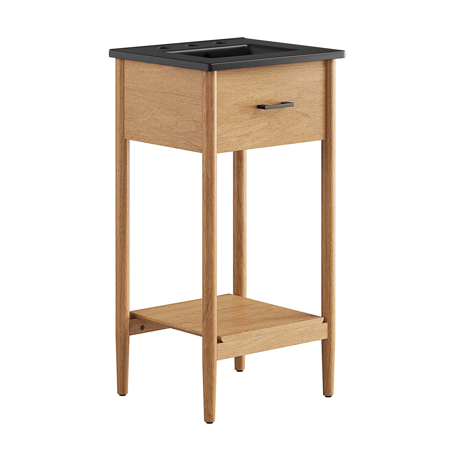 Zaire 18″ Bathroom Vanity in Natural Black