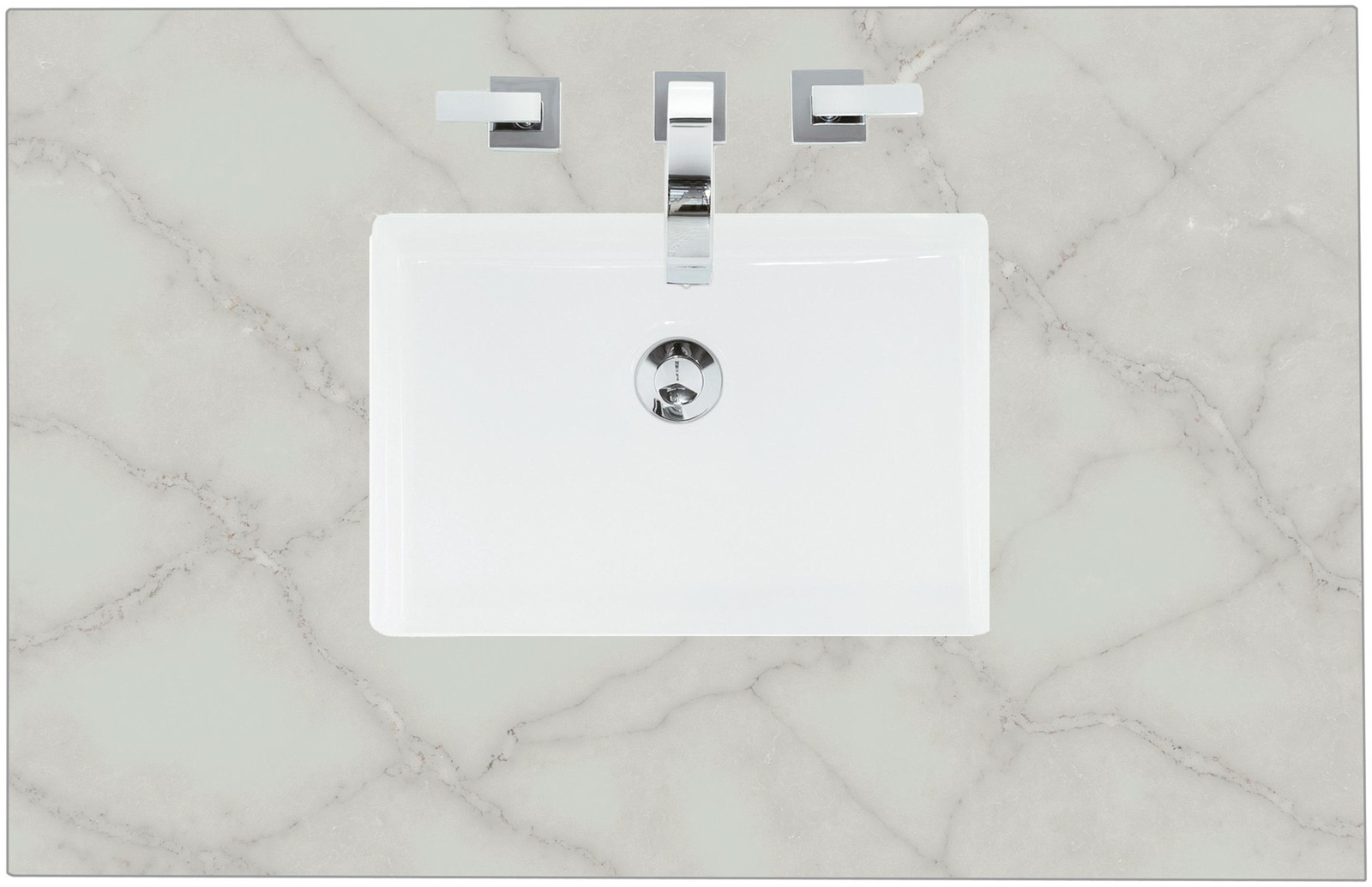 James Martin Vanities 050-S36 36″ Ceramic and Stone Composite – Victorian Silver