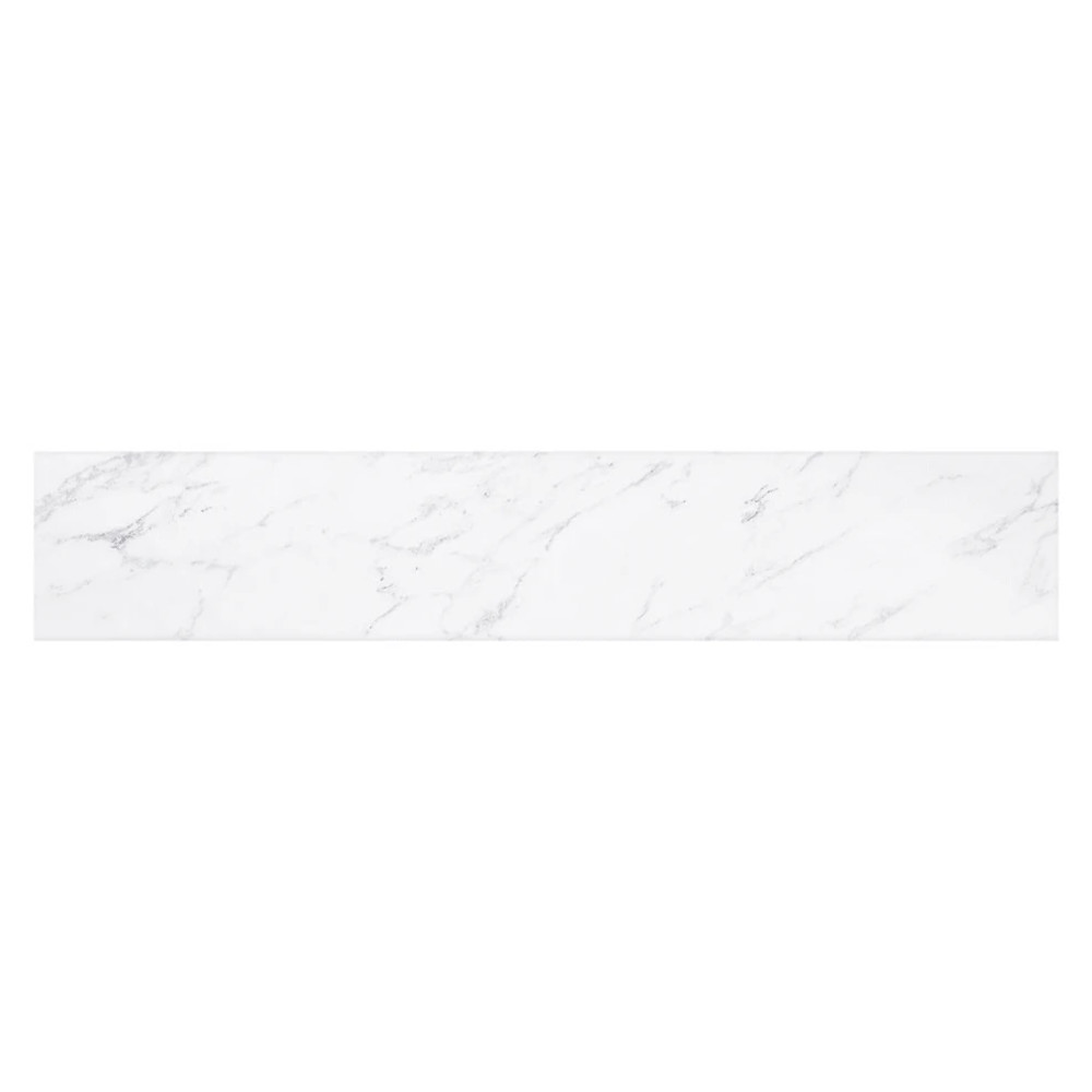 Ariel Ariel White 21-1/5″ Marble Vanity Side Splash AL-CW-SIDESPLSH