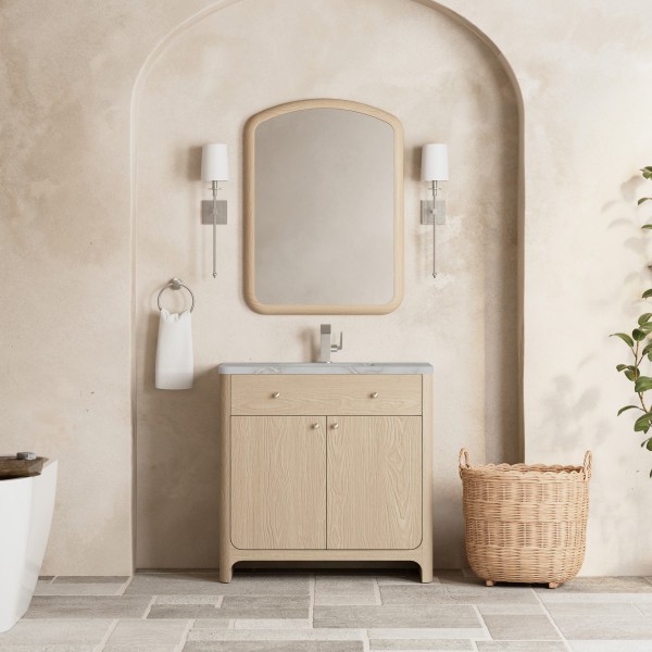 36″ James Martin Gracyn D125-V36-CSD-3VSL Vanity Cabinet Victorian Silver Top