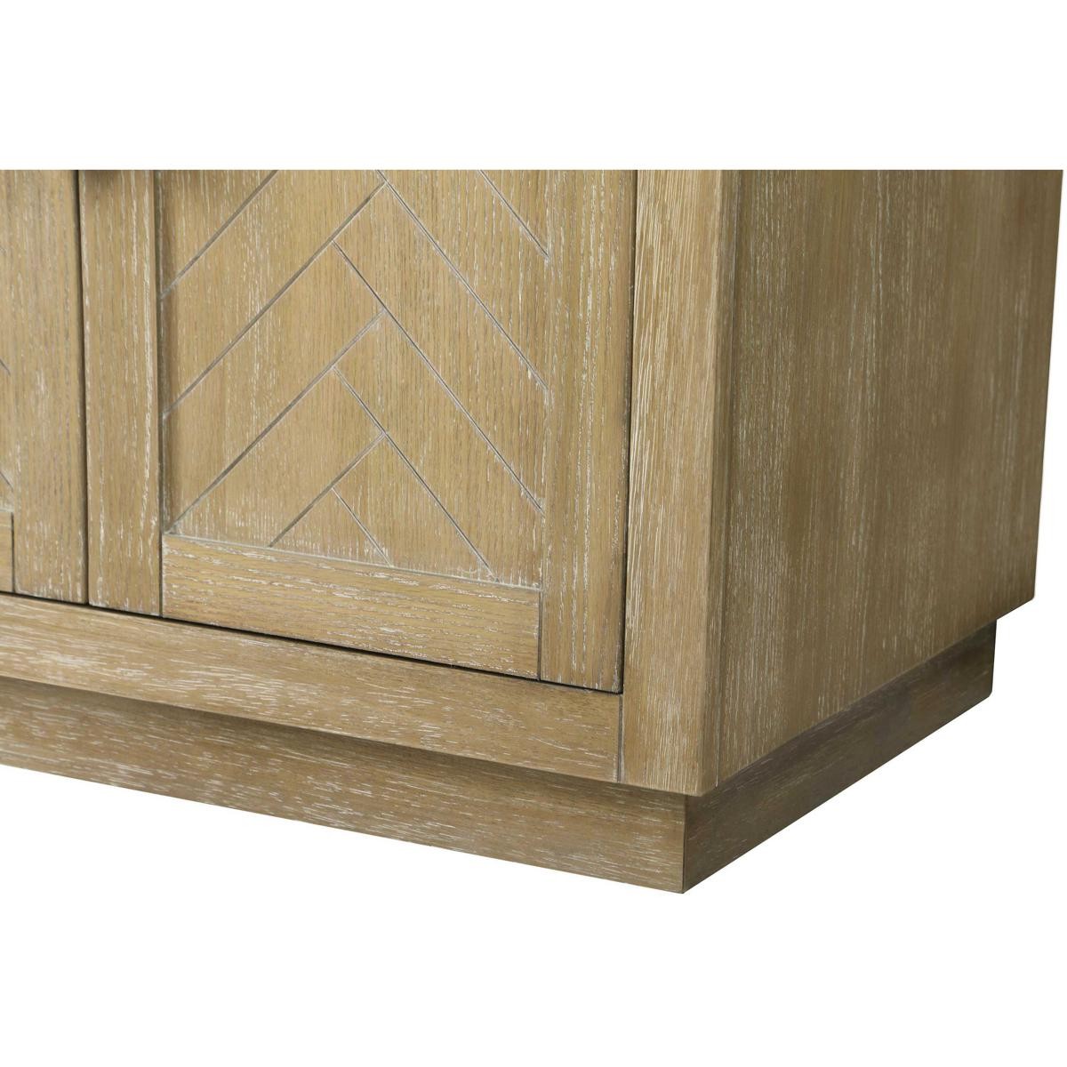 Elegant Lighting VF29030LO Chase 30 X 34 inch Linen Oak Bathroom Vanity Cabinet
