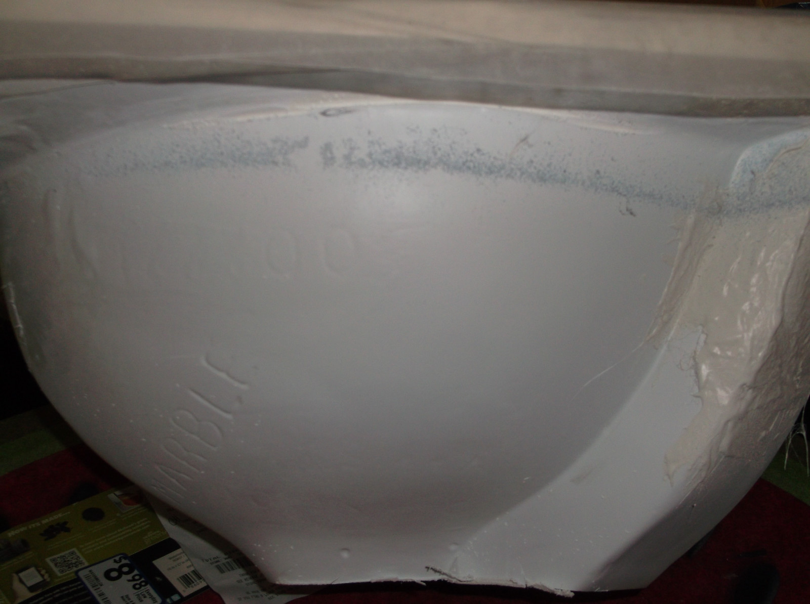 US Marble, Gorgeous White Custom Vanity Top/Sink, **LOCAL PICK-UP ONLY** NIB!!!