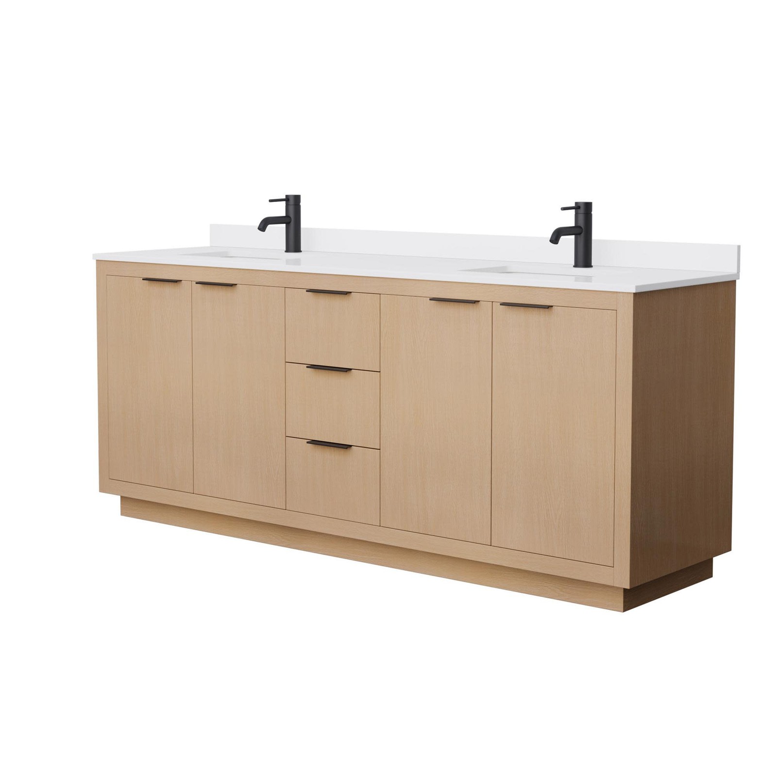 Wyndham Collection WCF282880D-VCA-UNSMXX Maroni 80″ – Light Straw / White
