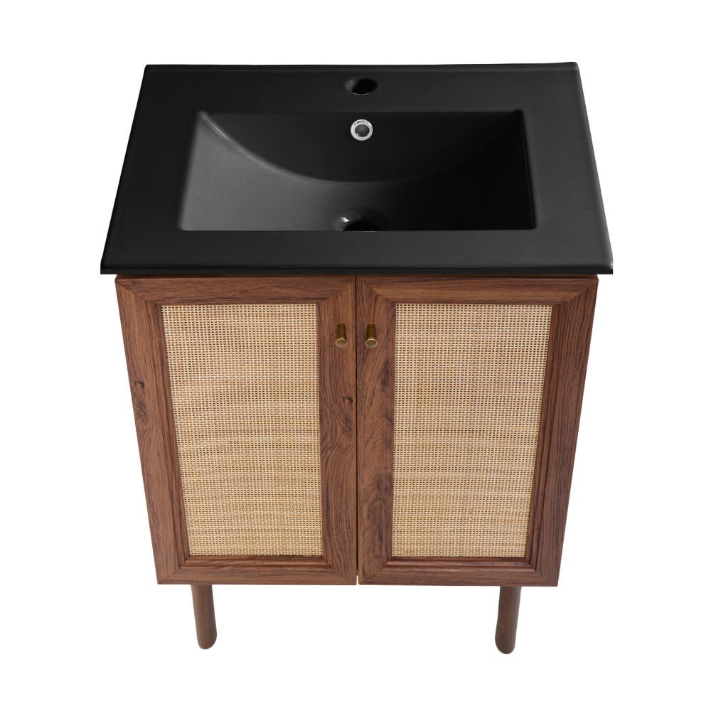 Swiss Madison SM-BV662 Classe 24″ – Black Oak / Matte Black