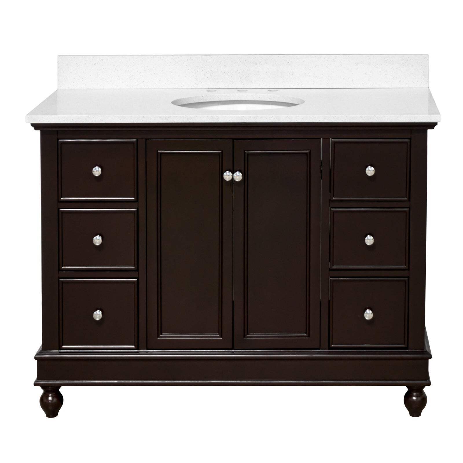 Bella 48-inch Vanity with Quartz Top