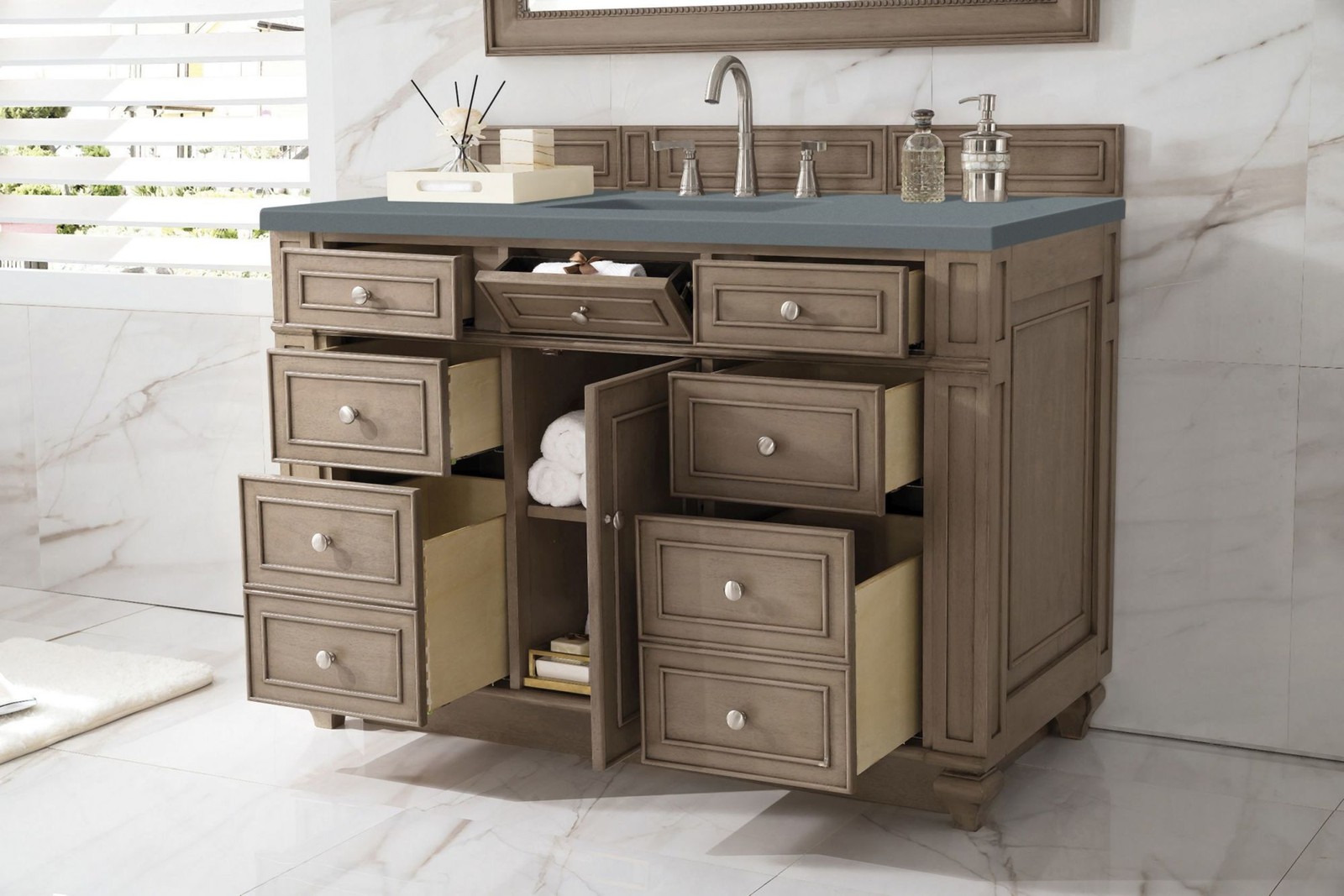 James Martin Vanities 157-V48-3CBL Bristol 48″ – Brown