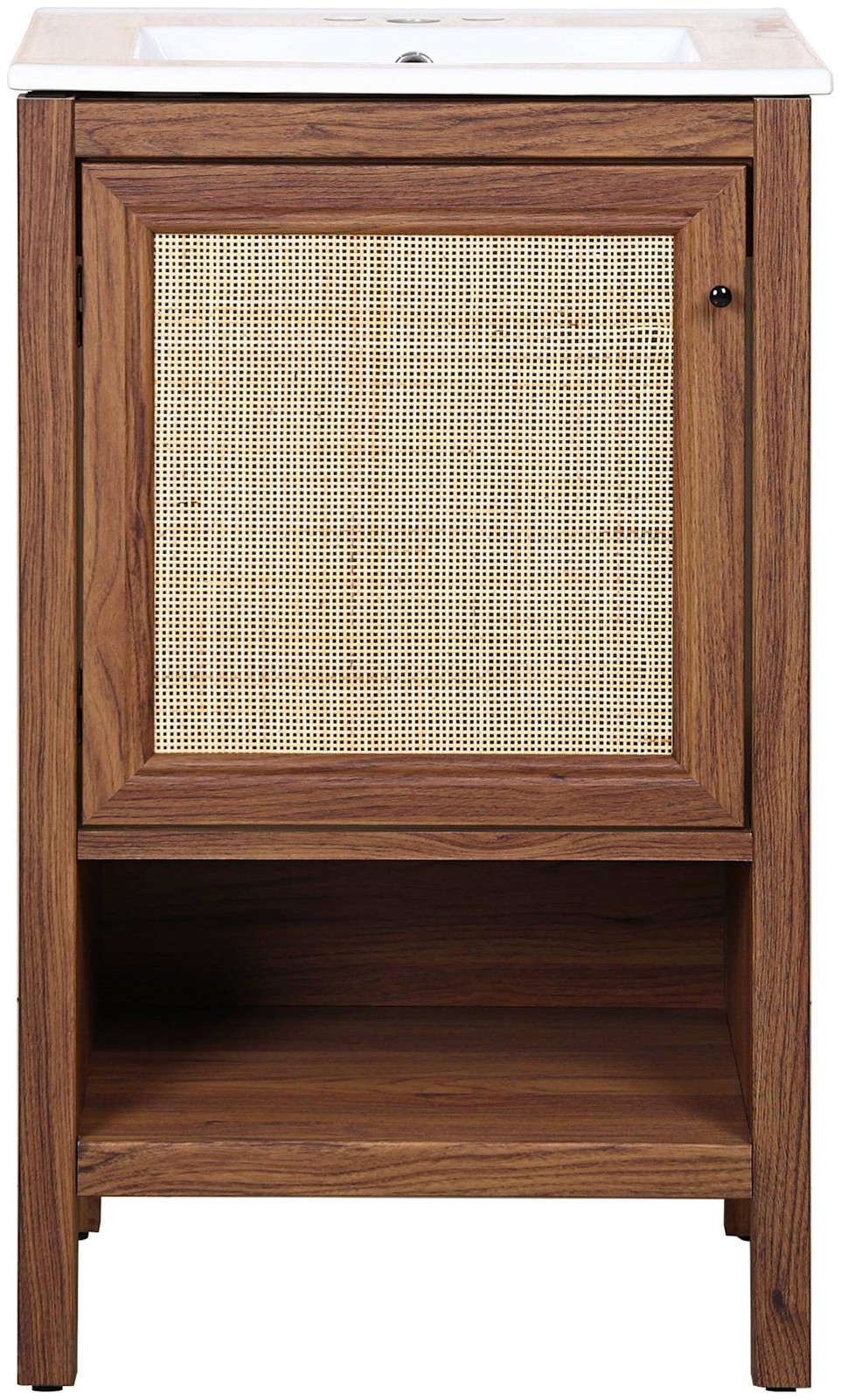 JONATHAN Y Lighting VAN1022 Jasper 19″ Single – Wood