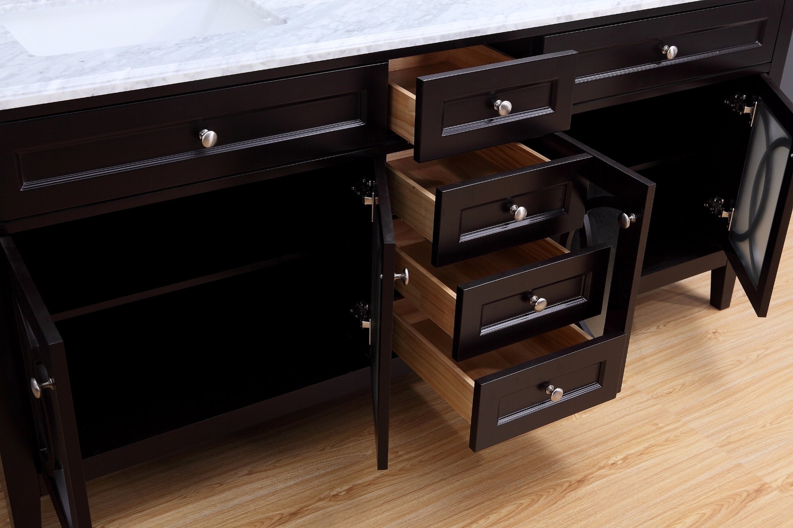 Bathroom Vanity – Transitional Bathroom Vanity Set – Double Sink – Rocca 72″