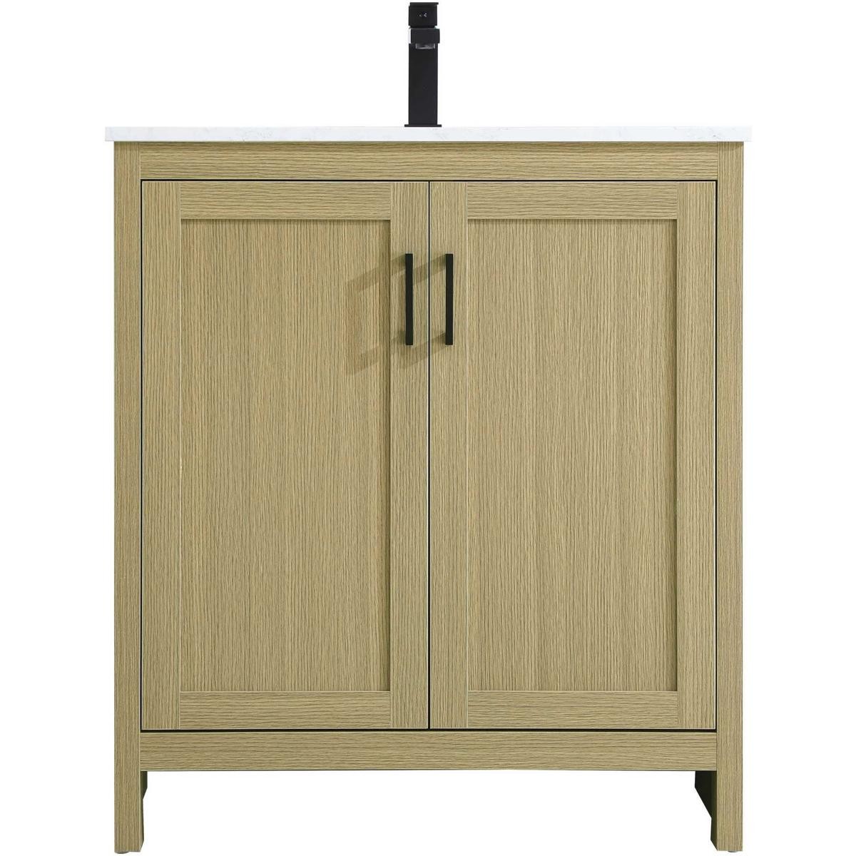 Elegant Lighting VF25130MHB Finnley Vanity Honey Brown
