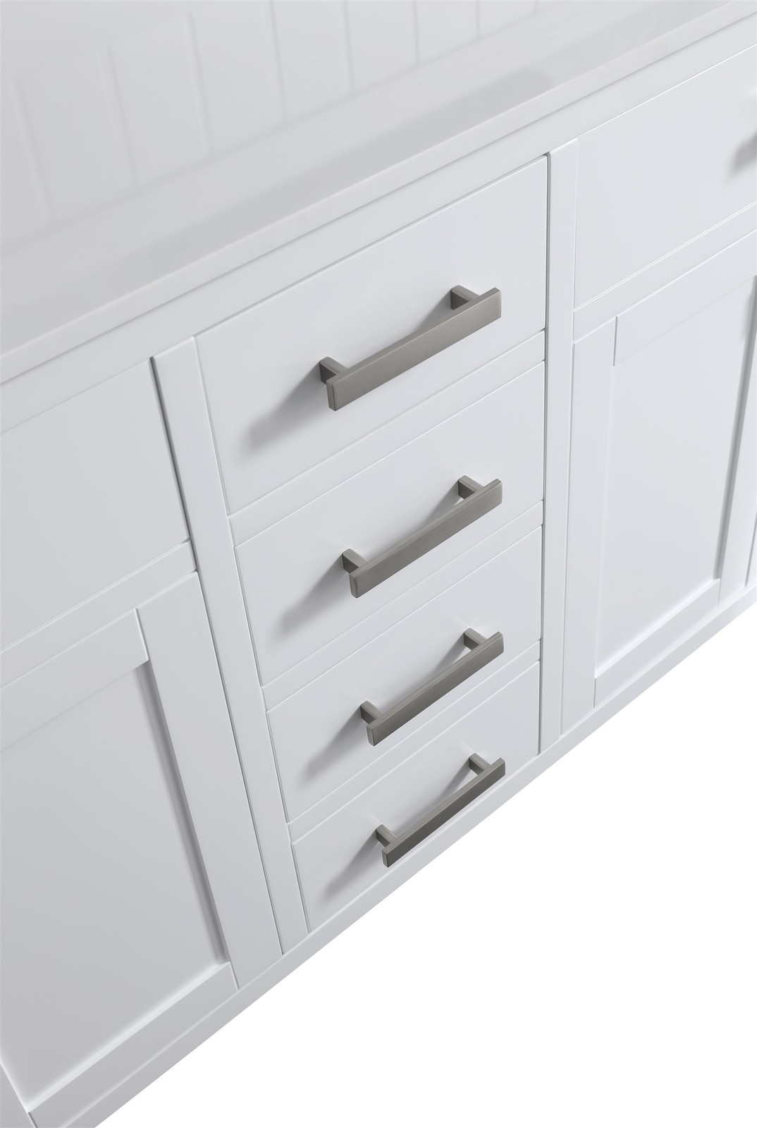 Design Element London 72″ Vanity Base Only in White