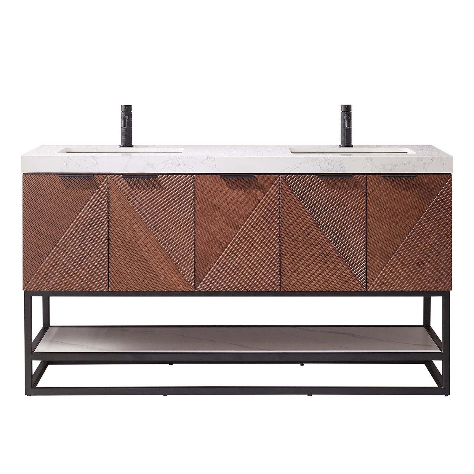 Miseno MV-NM-MAHO60DB-GWT Mahon 60″ – North American Deep Walnut