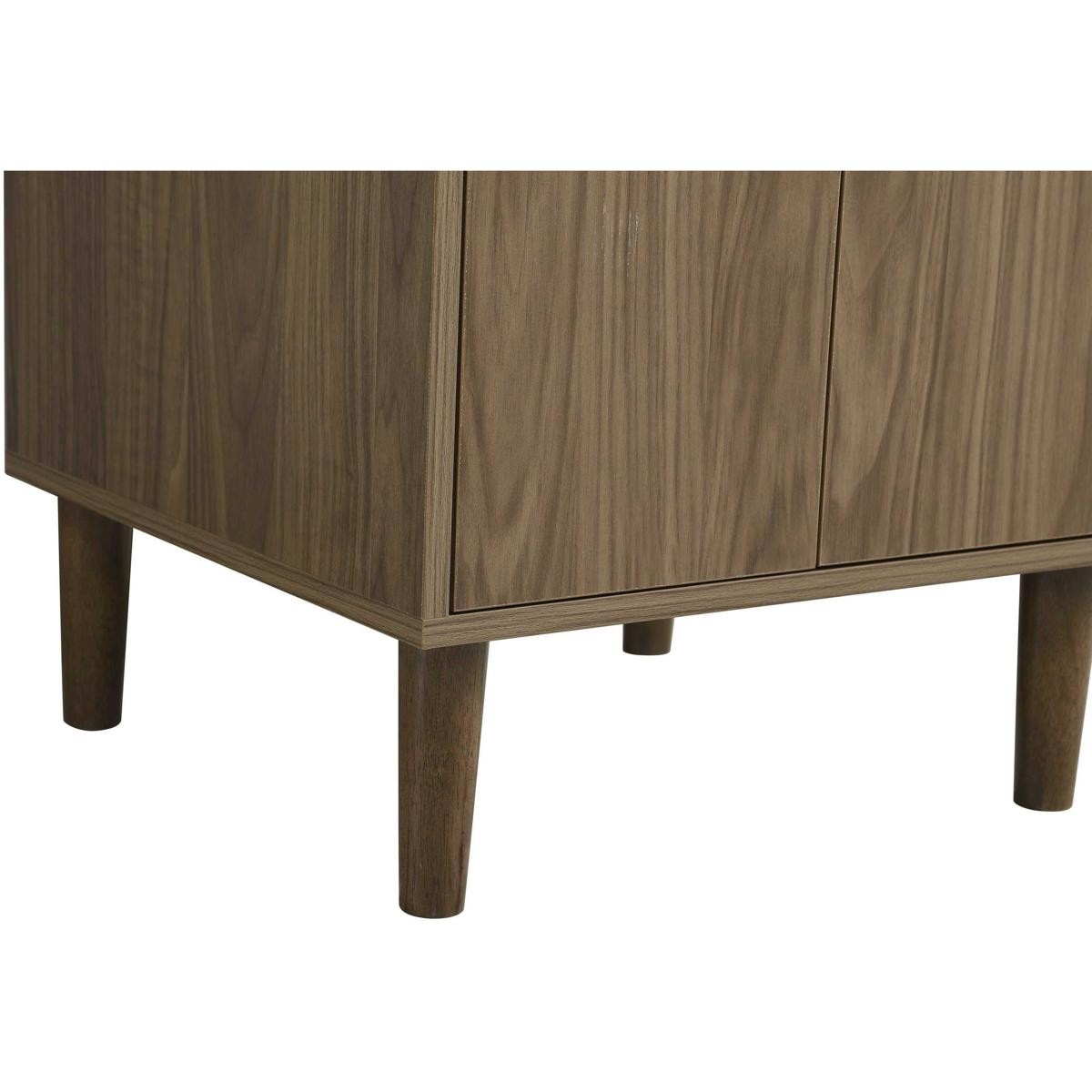Elegant Lighting VF25020WB Chandler Vanity Walnut Brown