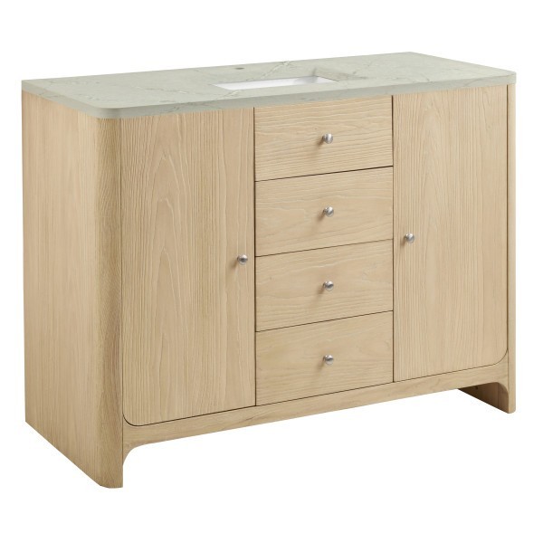 48″ James Martin Gracyn D125-V48-CSD Single Vanity Cabinet Coastal Driftwood