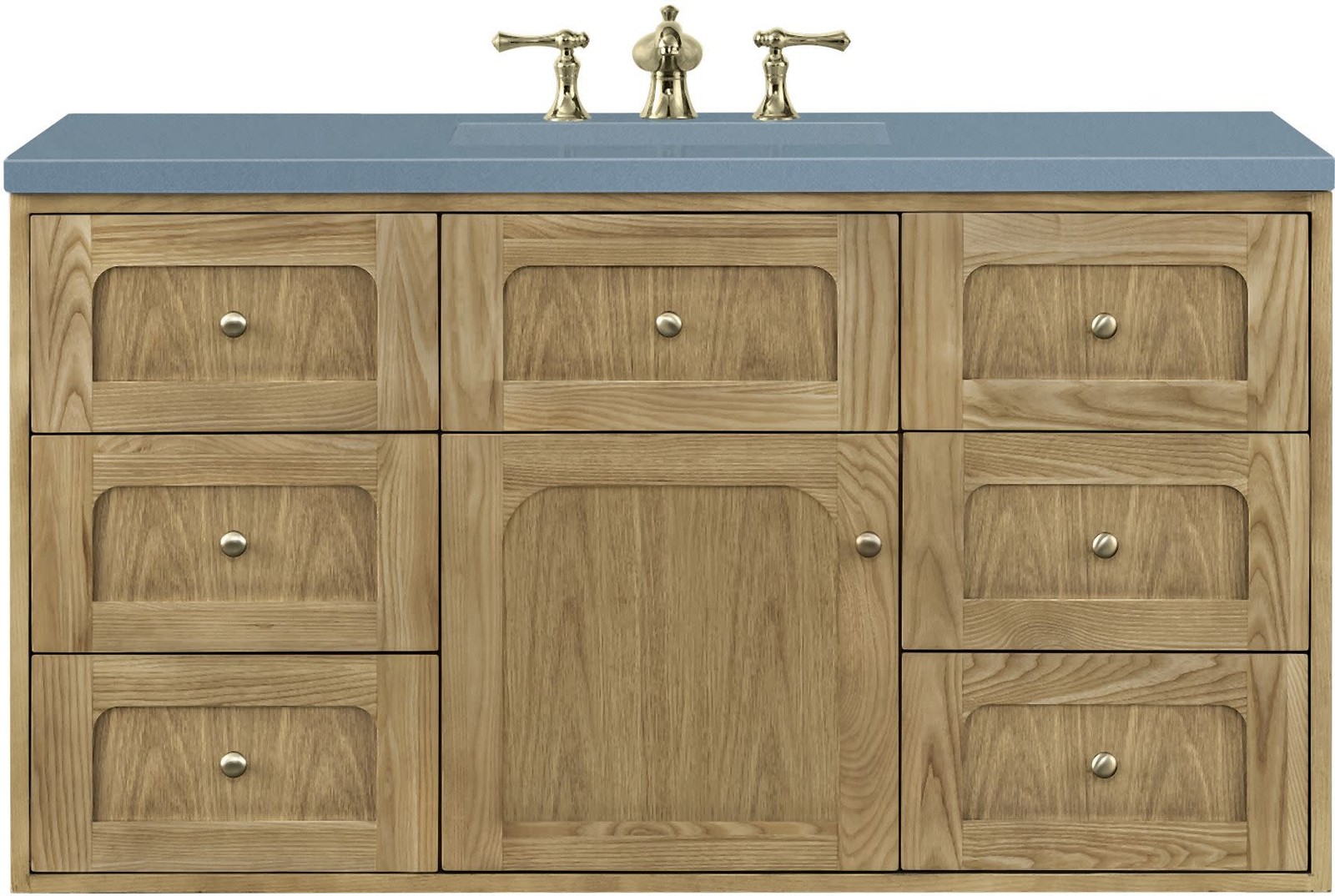 James Martin Vanities 545-V48-3CBL Laurent 48″ – Light Natural Oak