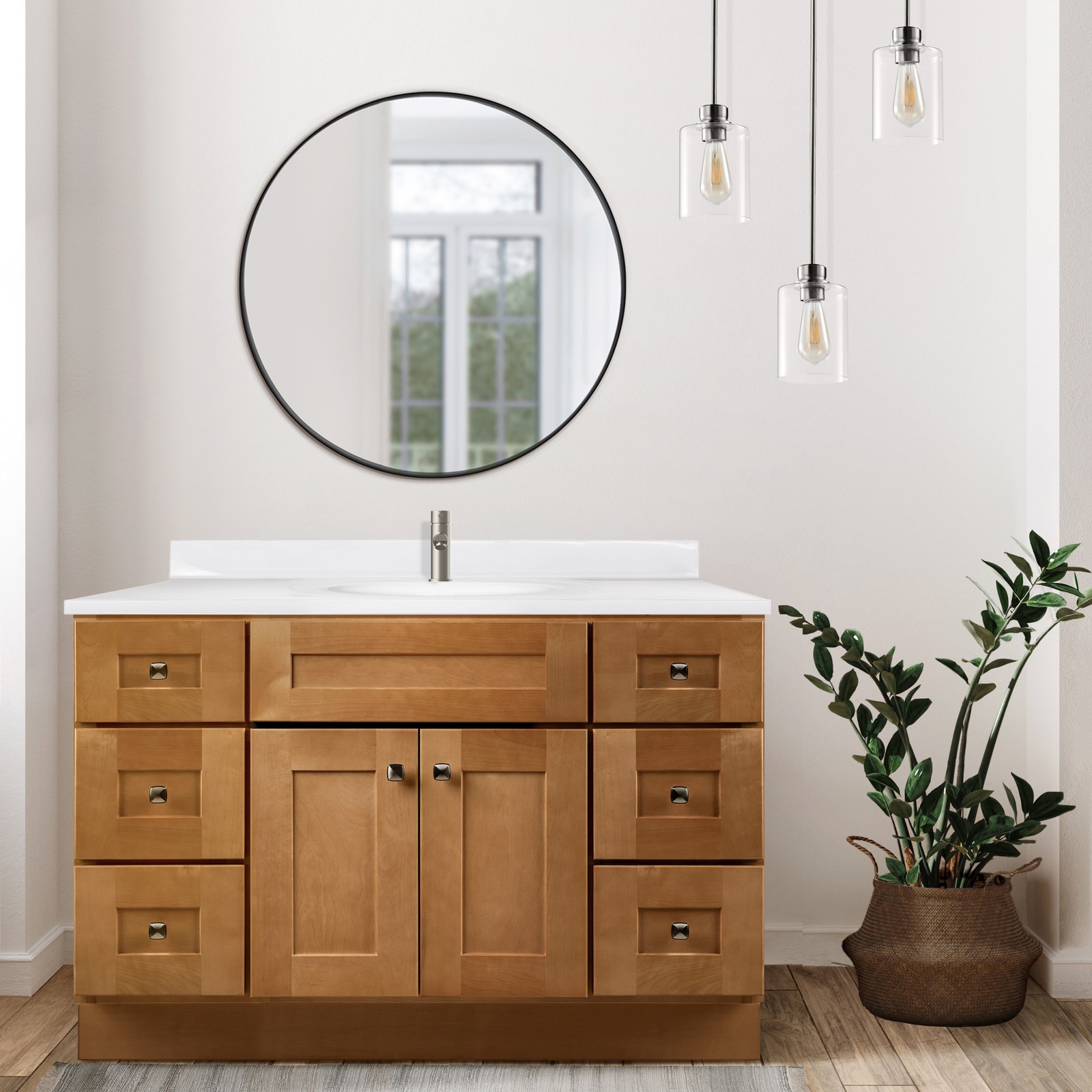Design House 231712 Brookings 48″ – Modern Birch