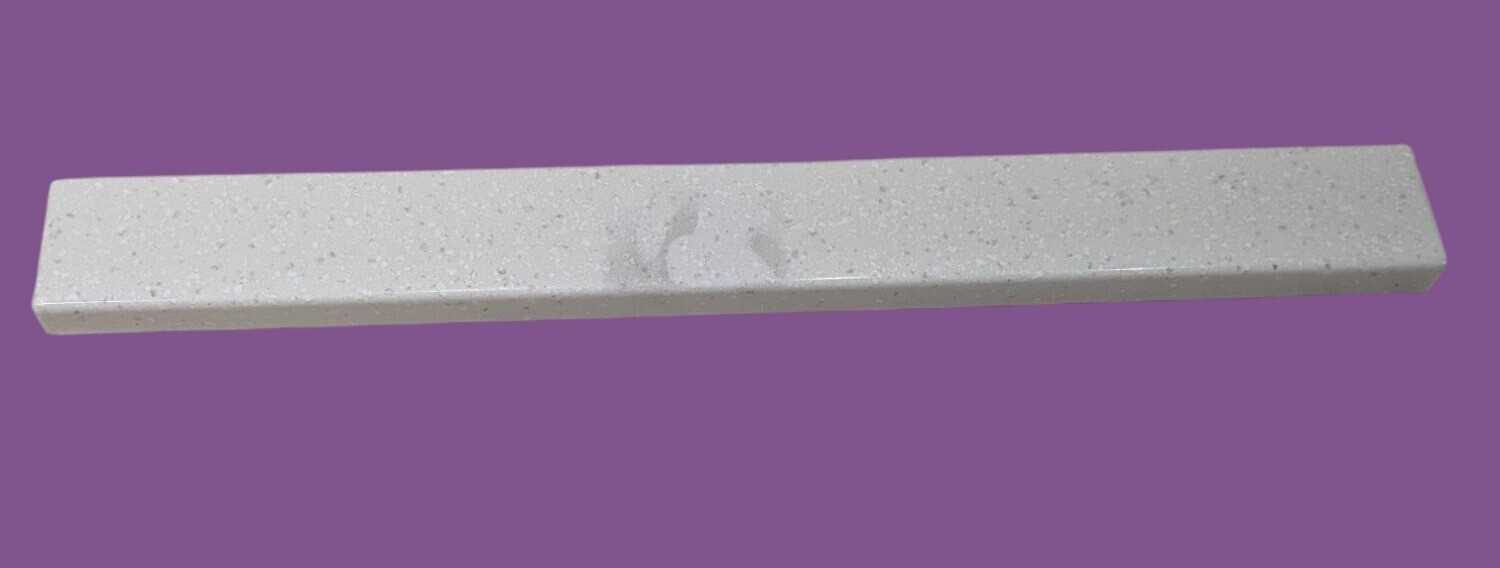 Style Selections Winter Sky Marble Bathroom Side Splash 2.37″H x 21.25″L