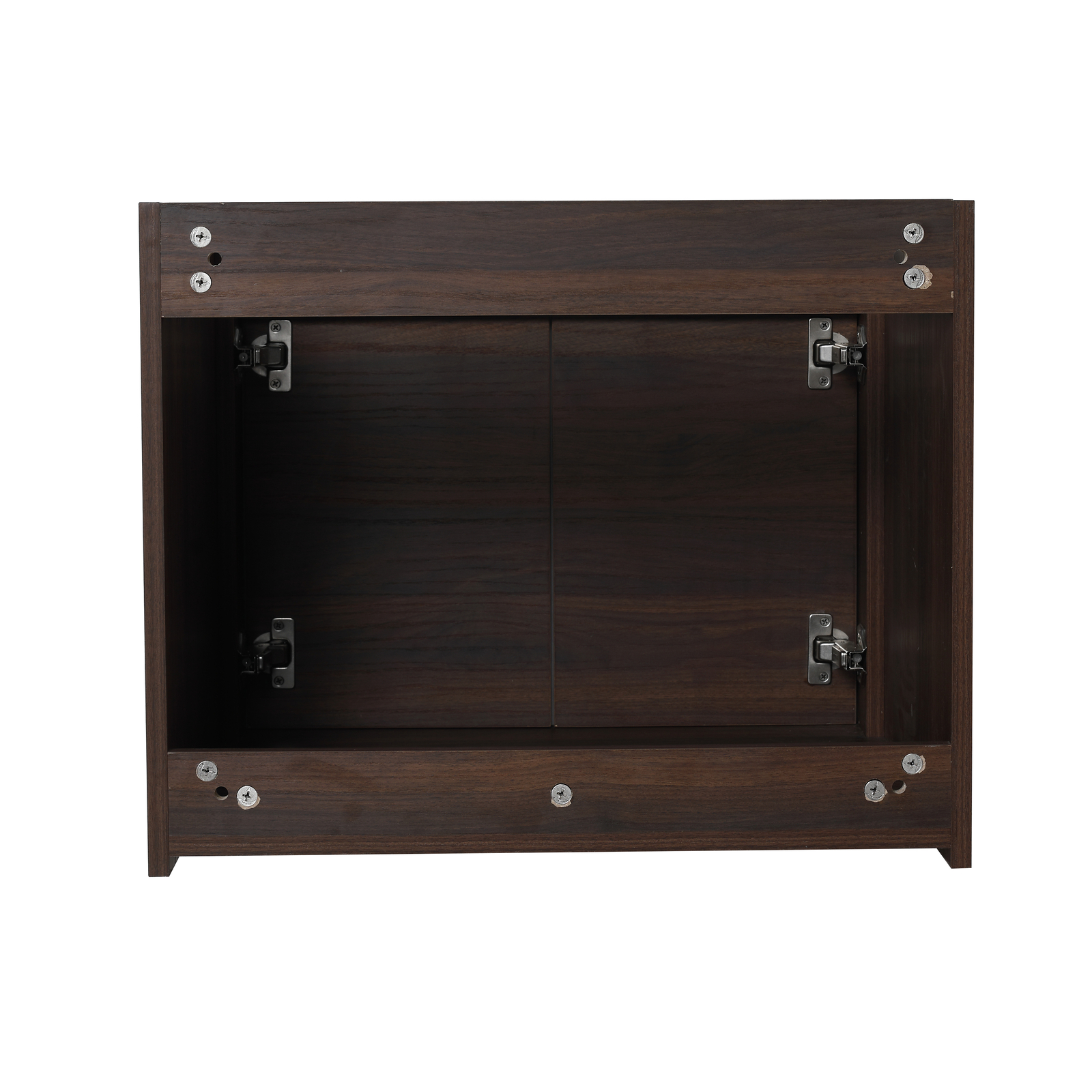24″ Floating Wall Mounted Bathroom Vanity Cabinet W/Sink +Door for Small Space