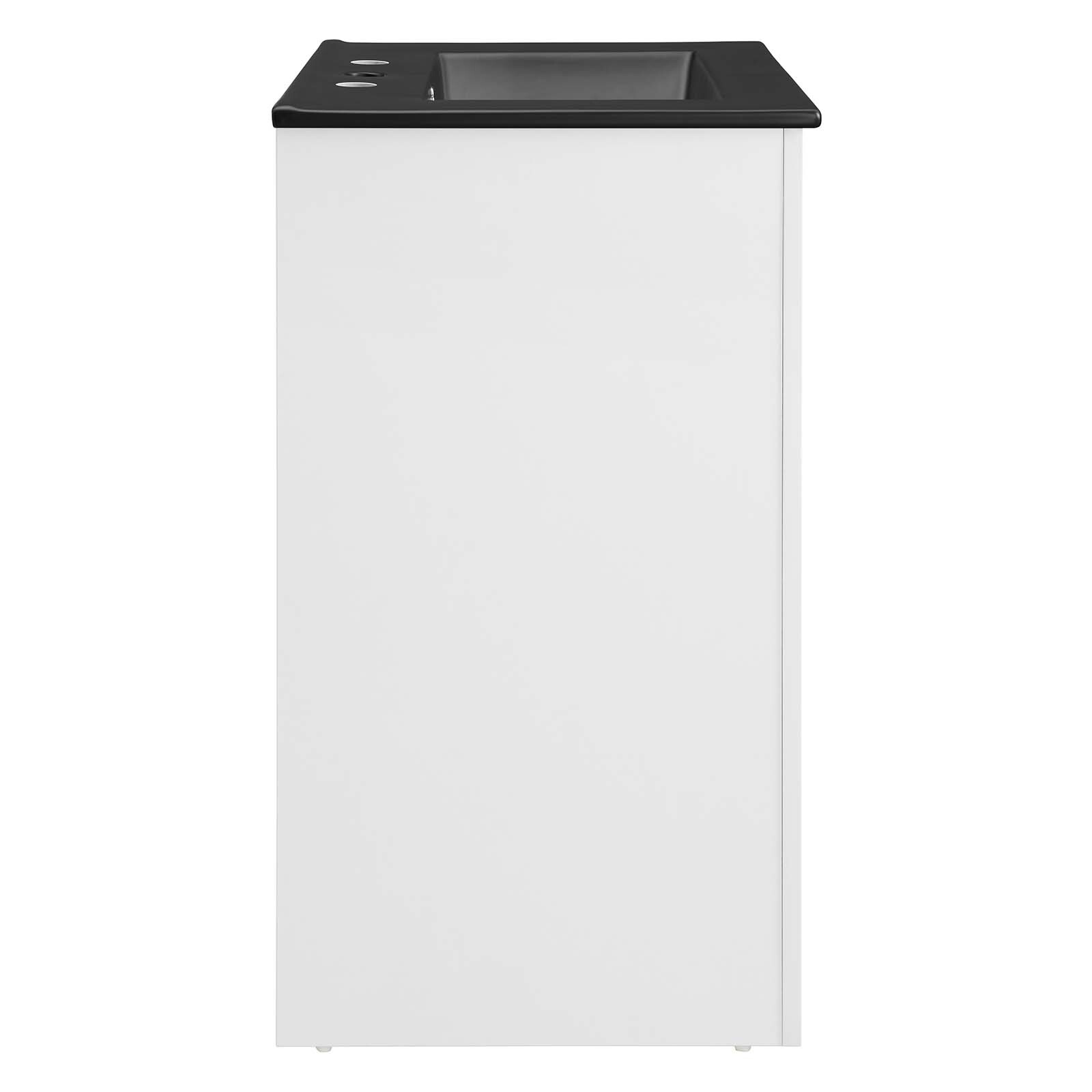Modway Maybelle 24″ Bathroom Vanity In White Black
