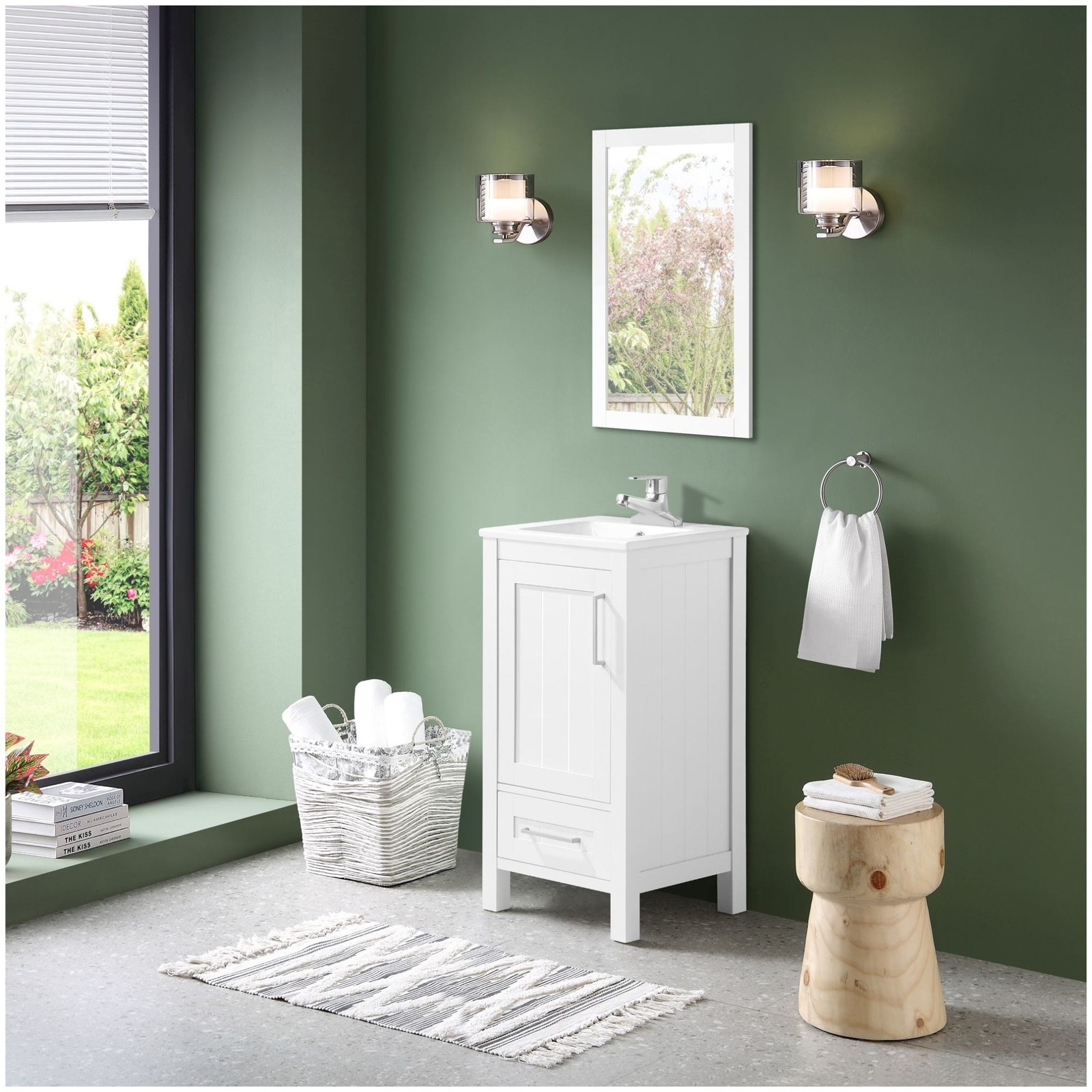 Ove Decors Kansas 18 Kansas 18″ – White
