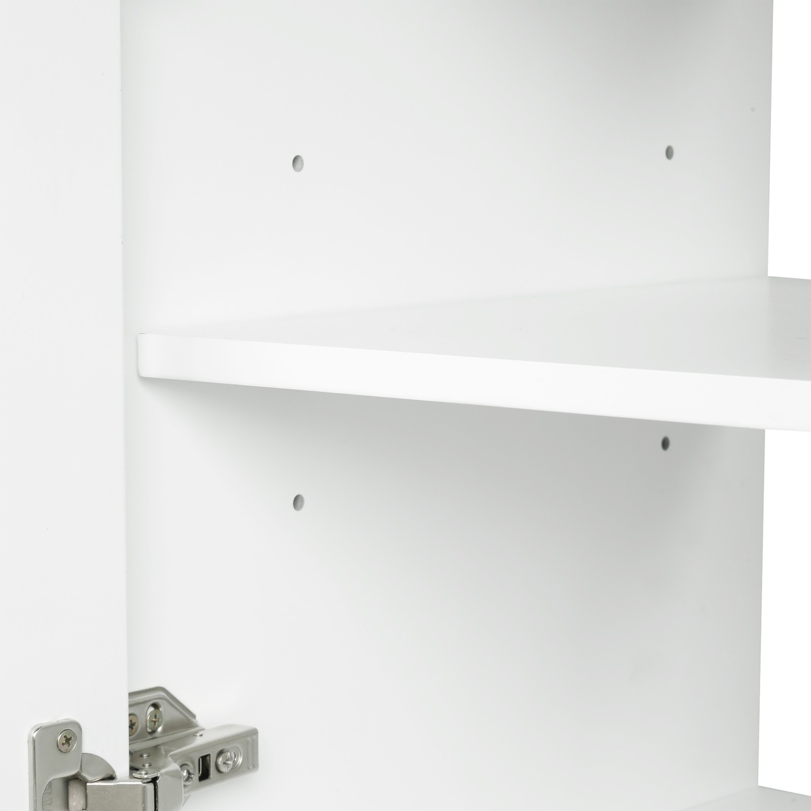 36″ Bathroom Vanity with Ceramic Sink, Modern Storage Cabinet w/Doors & Drawers