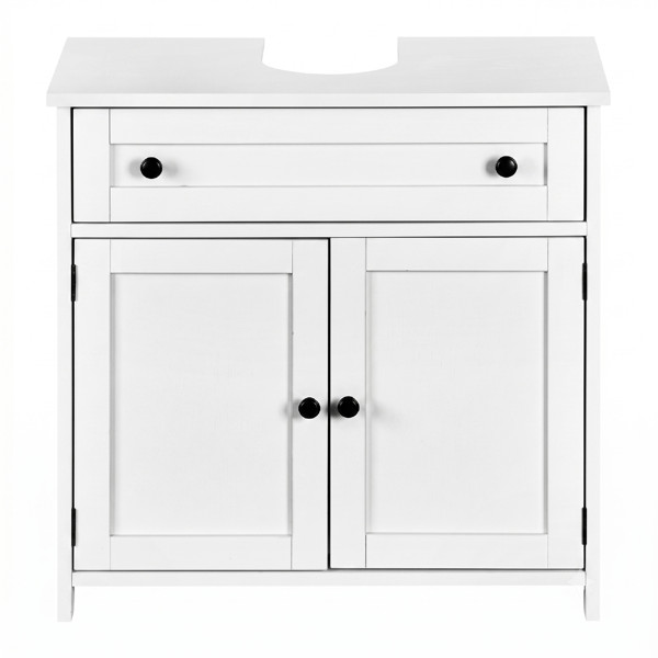 Freestanding Bathroom Under Sink Cabinet White For Bathroom Laundry Room