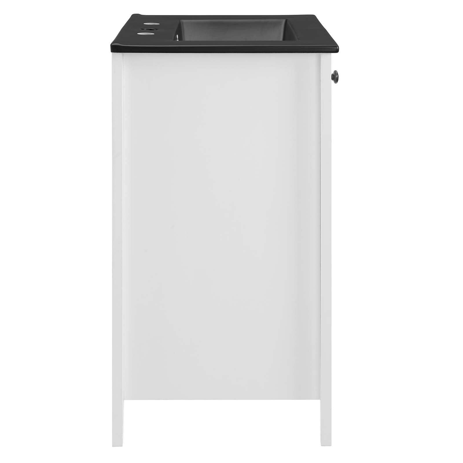 Modway Nantucket 24″ Bathroom Vanity With Sink in White Black