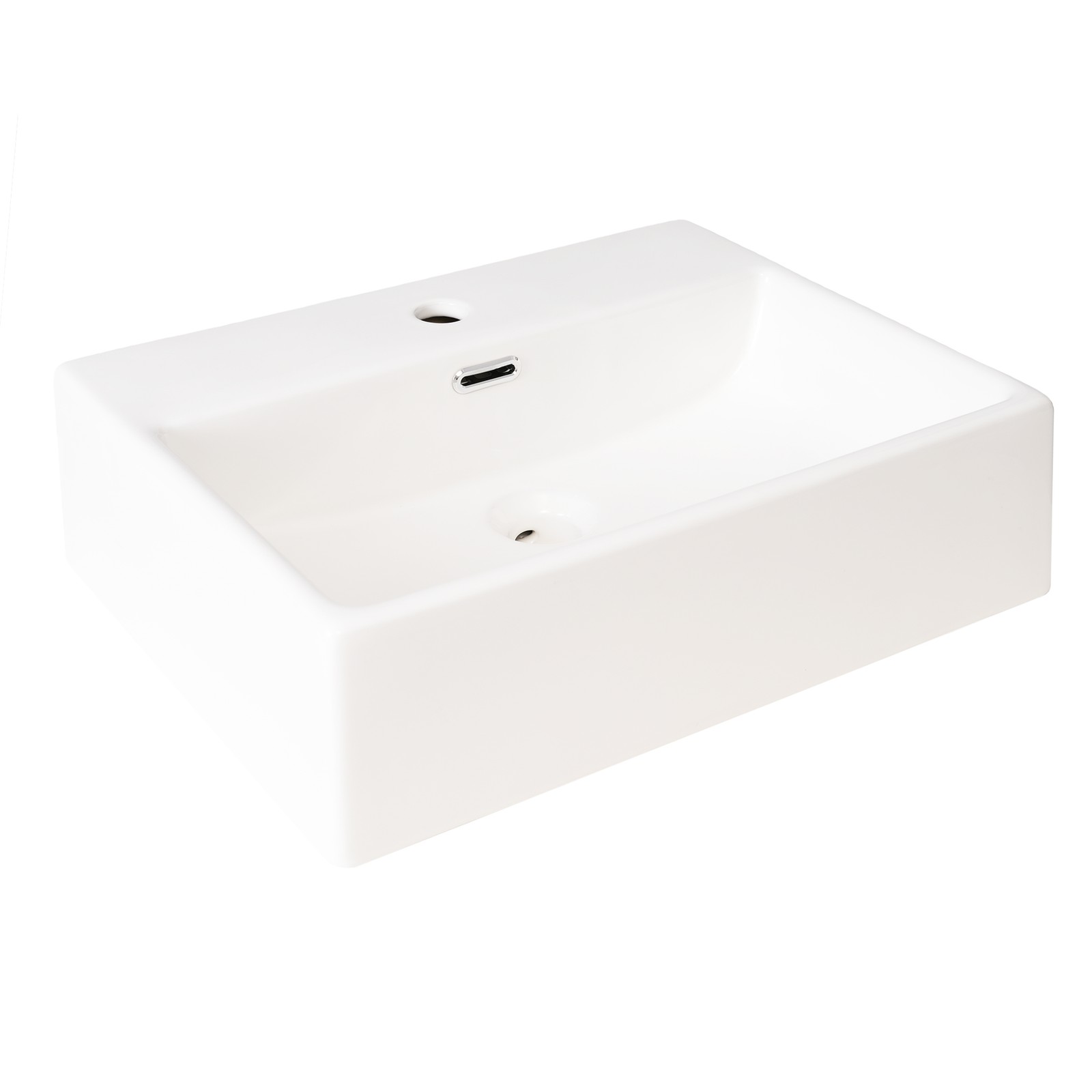 20-Inch Bathroom Vanity with Ceramic Sink and Storage Cabinet