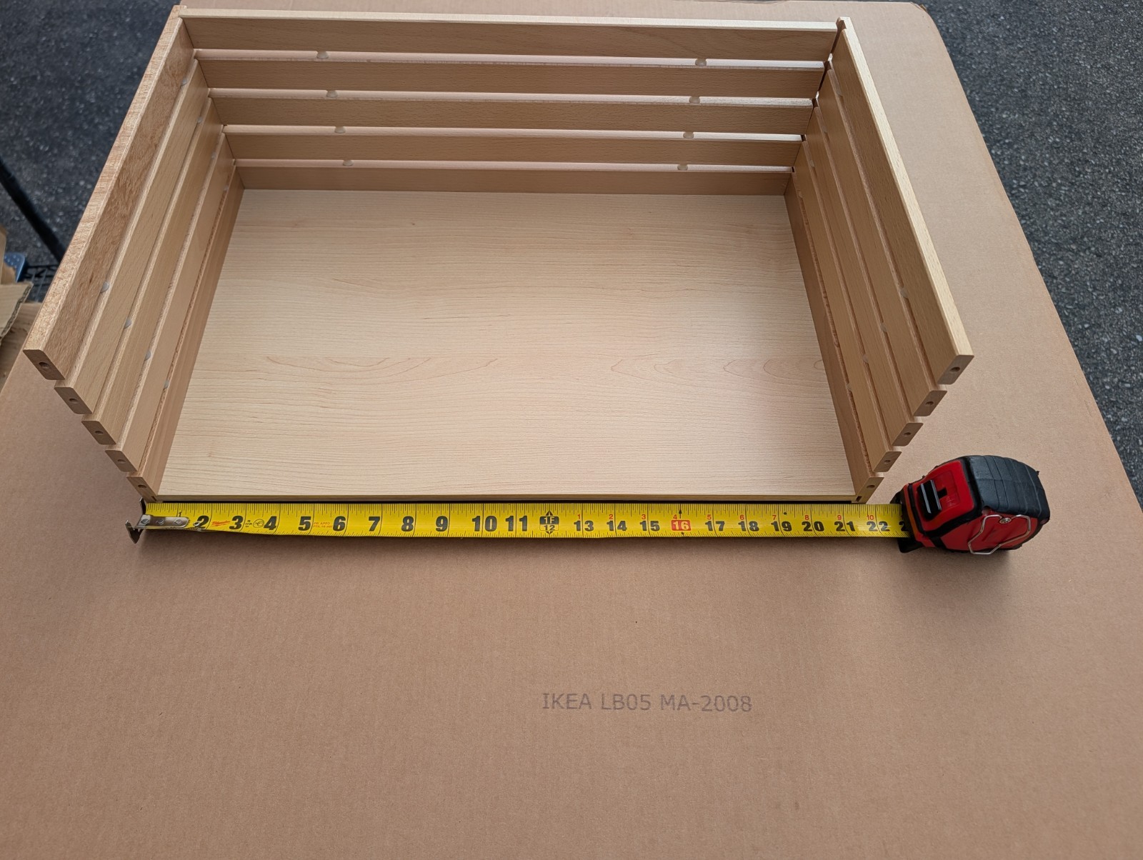 IKEA GODMORGON Bathroom Vanity PARTS – Deeper Inner Drawer Panels 21 1/2″