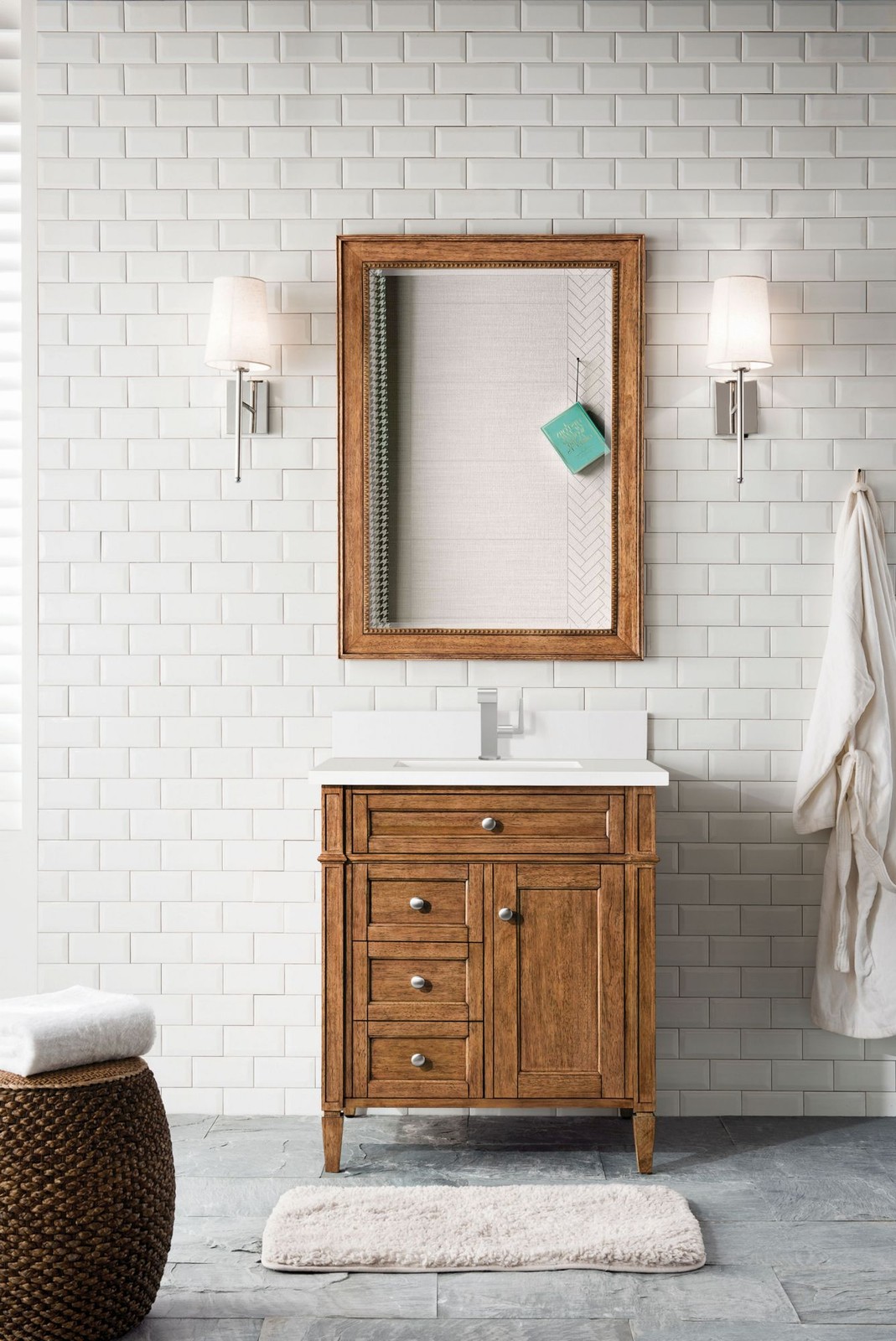 James Martin Vanities 650-V30-1WZ Brittany 30″ Single Basin – Green