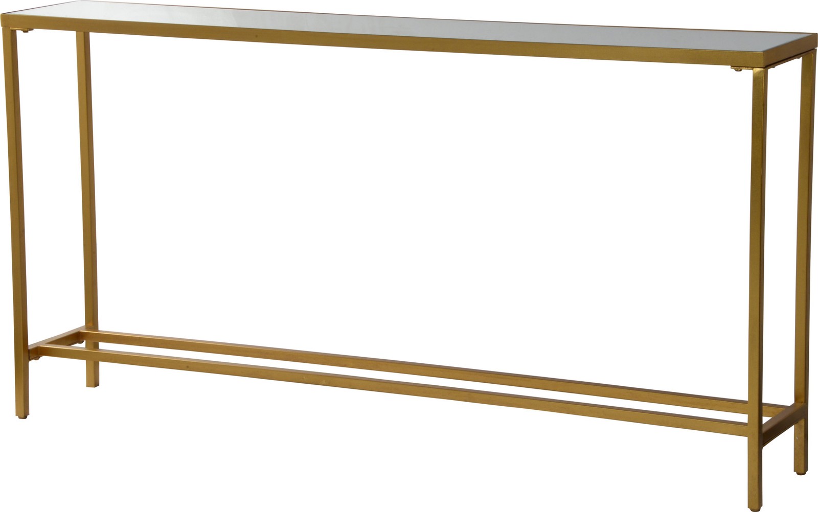 Ren Wil TA252 Havana 60″W Iron Table – Gold