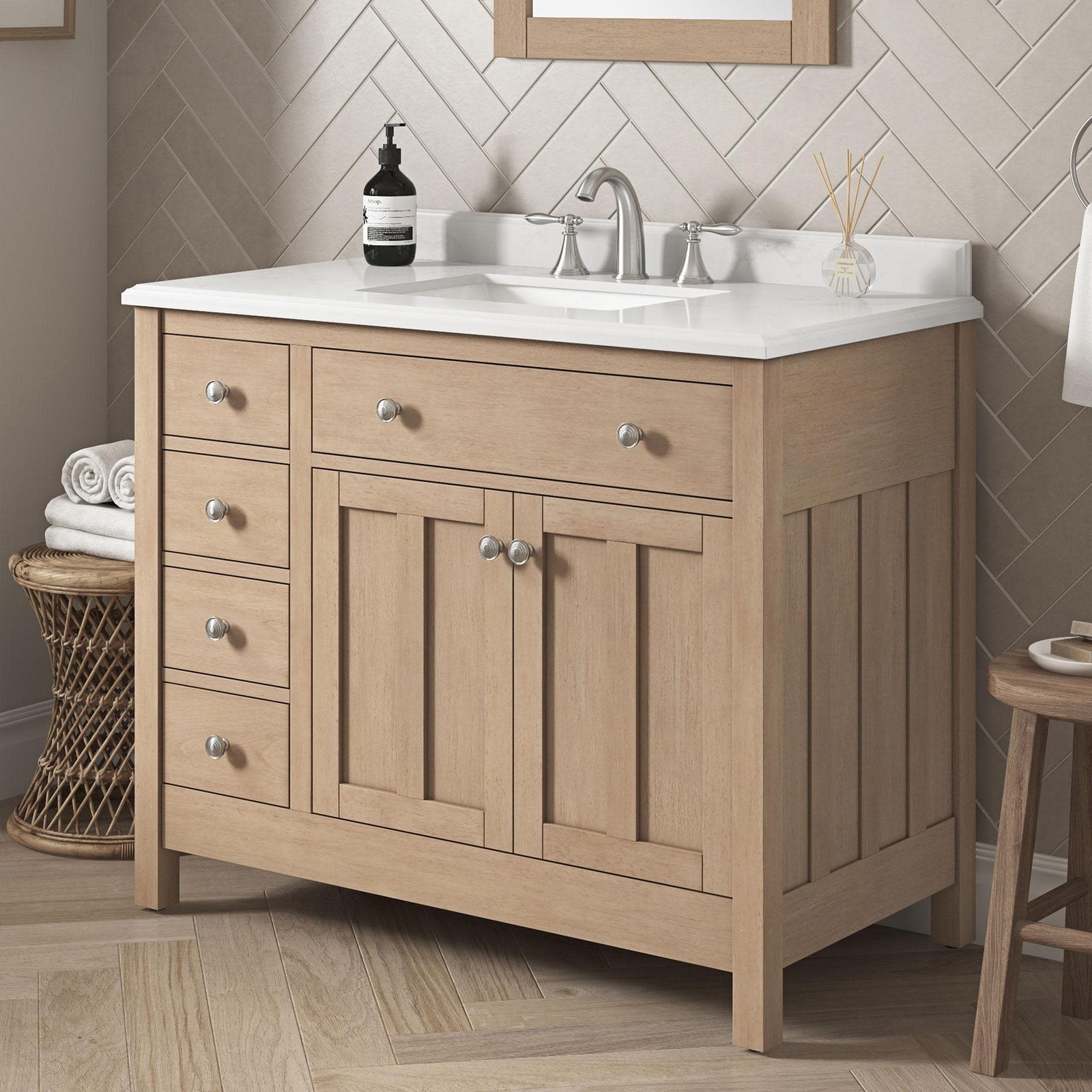 Miseno MV-MAEV42-15VVAR Maeve 42″ – Sahara Birch