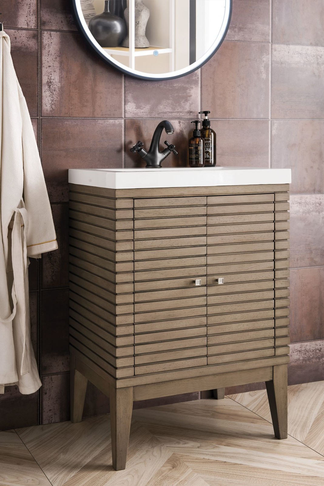 James Martin Vanities E213V24WG Linden 24″ – Wood