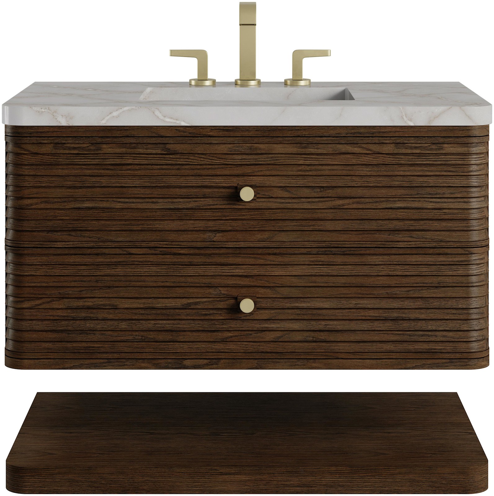 James Martin Vanities D640-V36-WVSL Allamari 36″ Wall Mounted – Sable