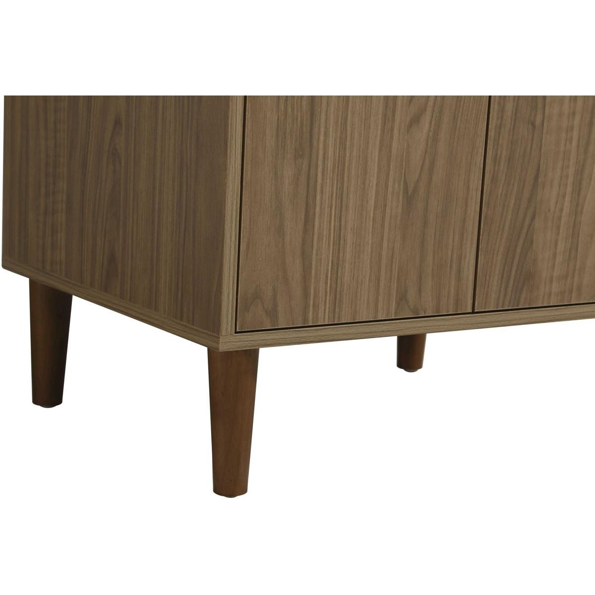 Elegant Lighting VF25024WB Chandler Vanity Walnut Brown