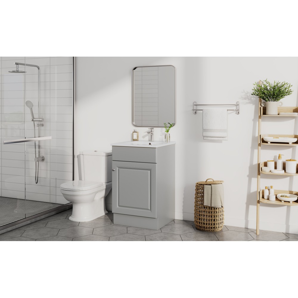 20″ Bathroom Vanity with Sink Vanity Cabinetwith Door Shelf and Adjustable Shelf