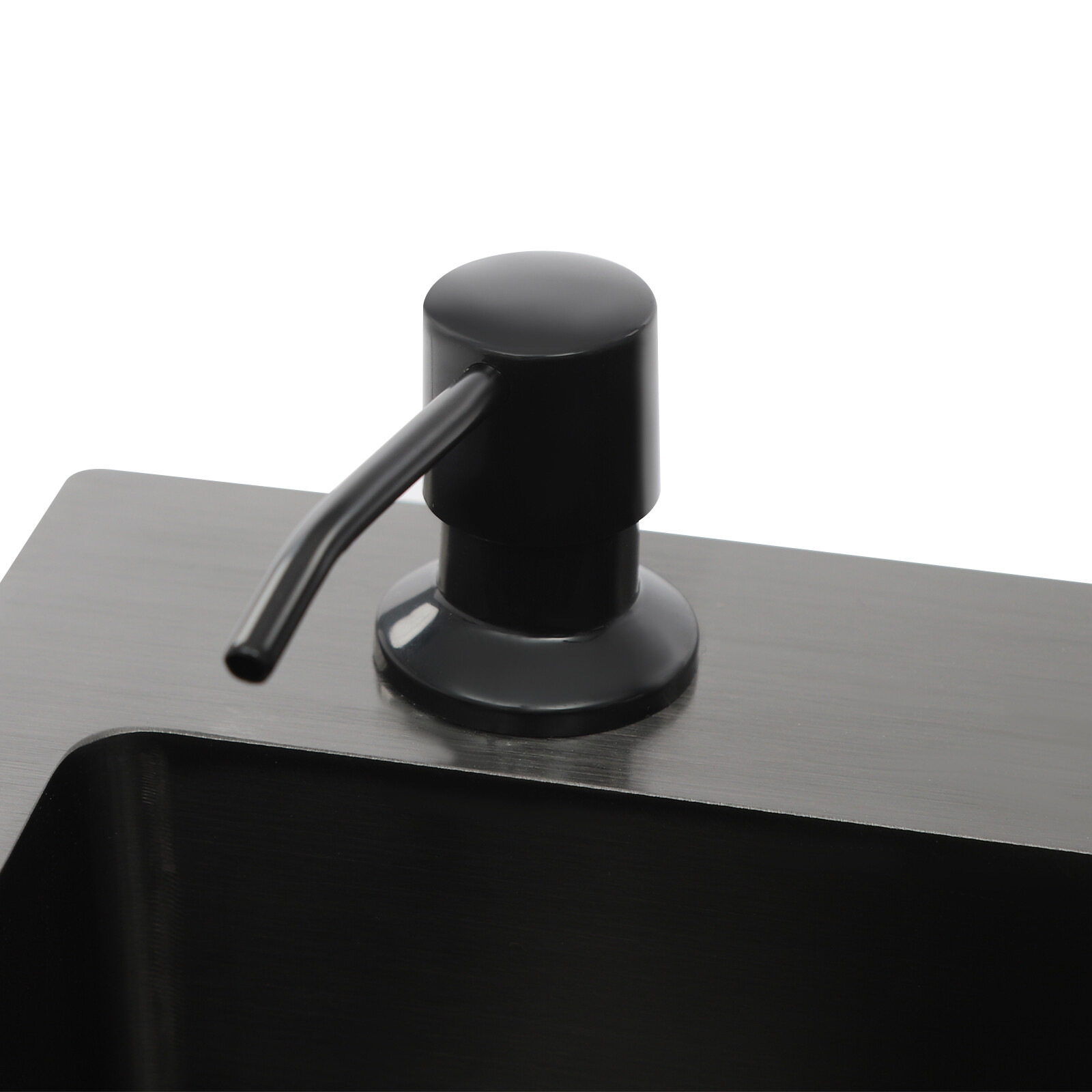 Bathroom Vanity Cabinet Storage with Sink Combo with Drawers and Shelves Black