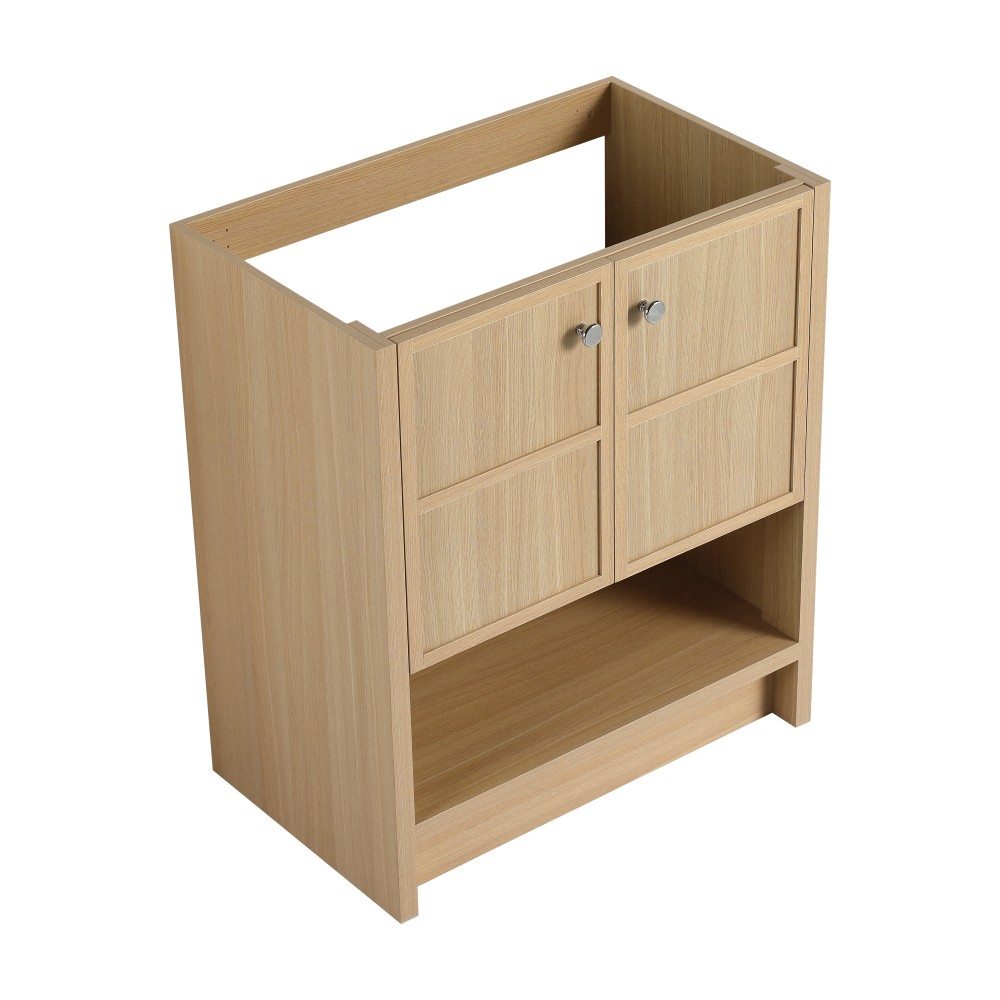 Vanity with Countertop, Freestanding, Featuring Dual Soft-Close Doors