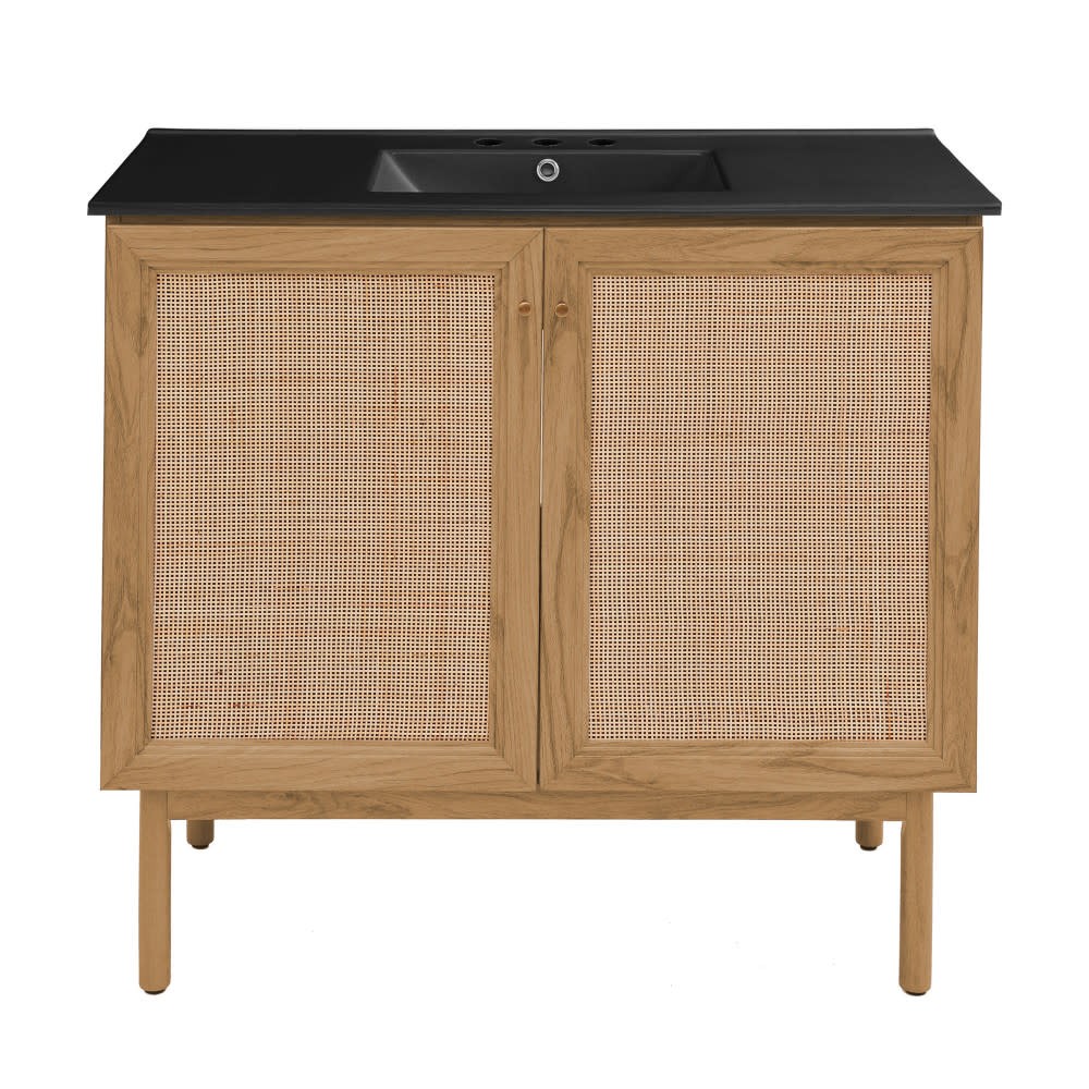 Swiss Madison SM-BV663-3MB Classe 36″ – Golden Oak / Matte Black