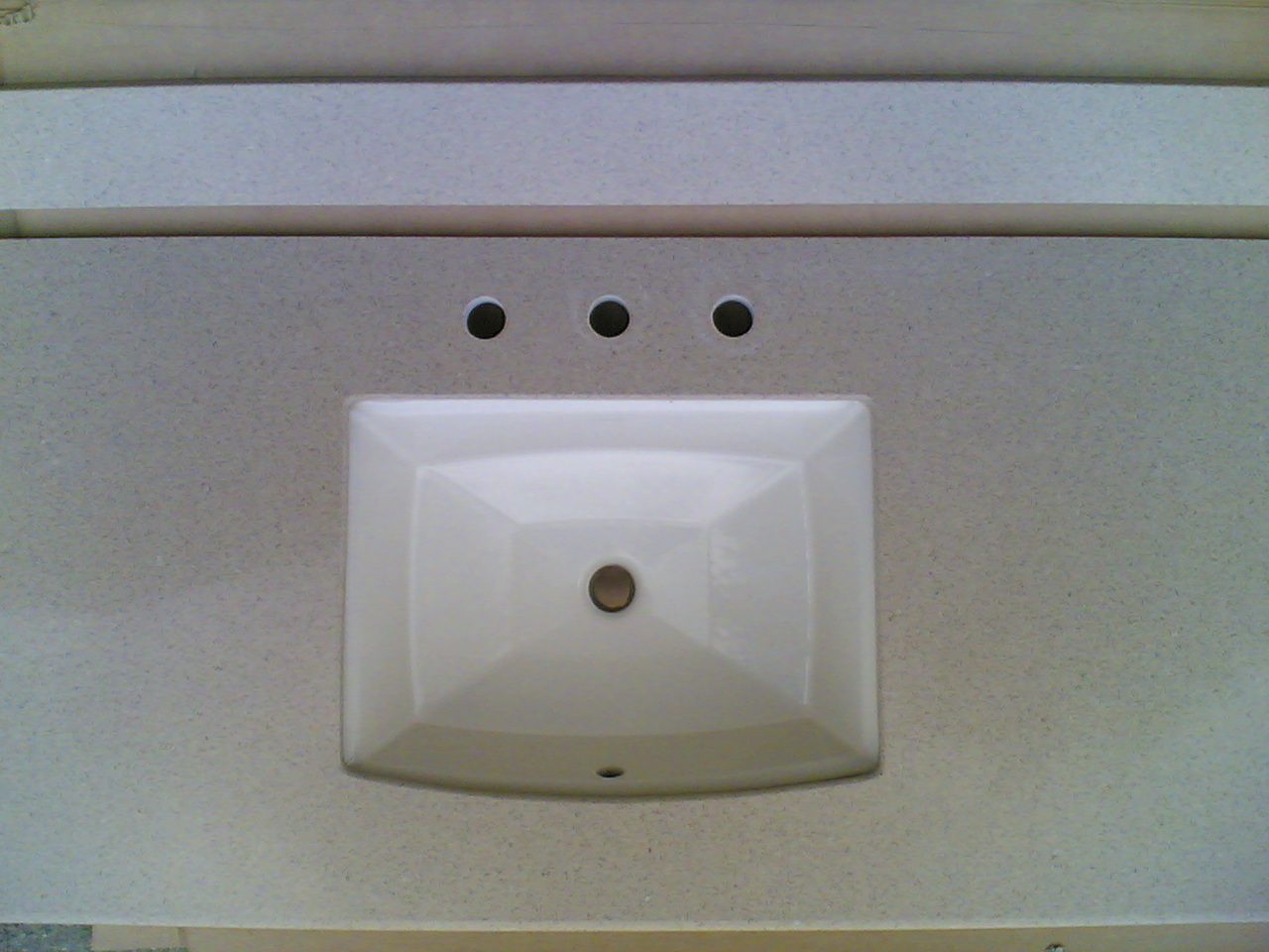NEW (Display) Elegant GRANITE Bathroom VANITY TOP + Kohler Sink (61 x 22)