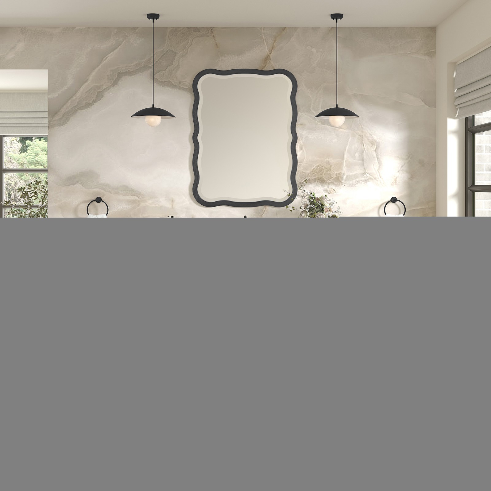 James Martin Vanities 330-V60S-FSFR Breckenridge 60″ – Serenity Blue
