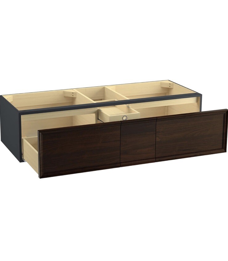 Kohler 33567-1WX Lodern Vanity Cabinet, 60″ New