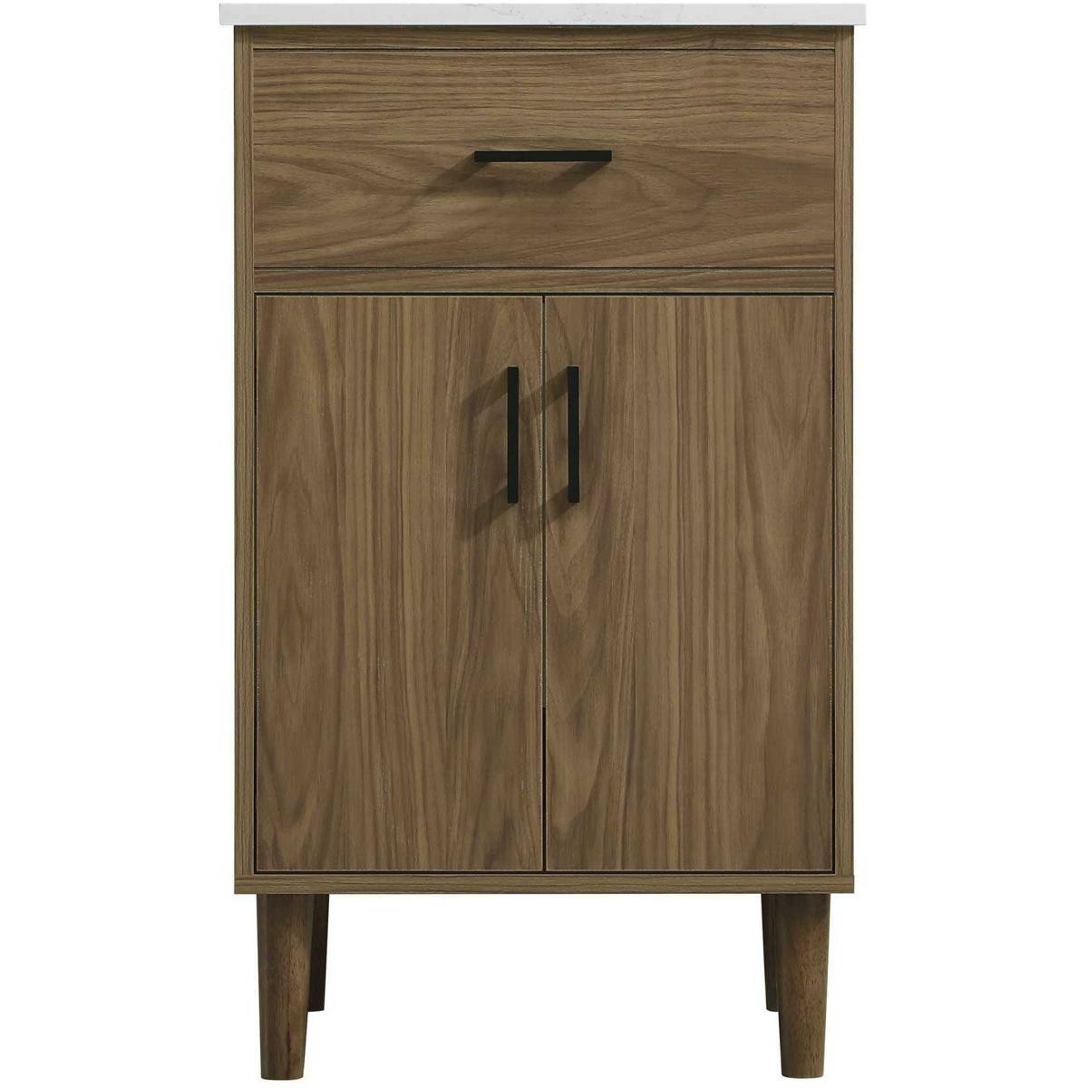 Elegant Lighting VF25020WB Chandler Vanity Walnut Brown