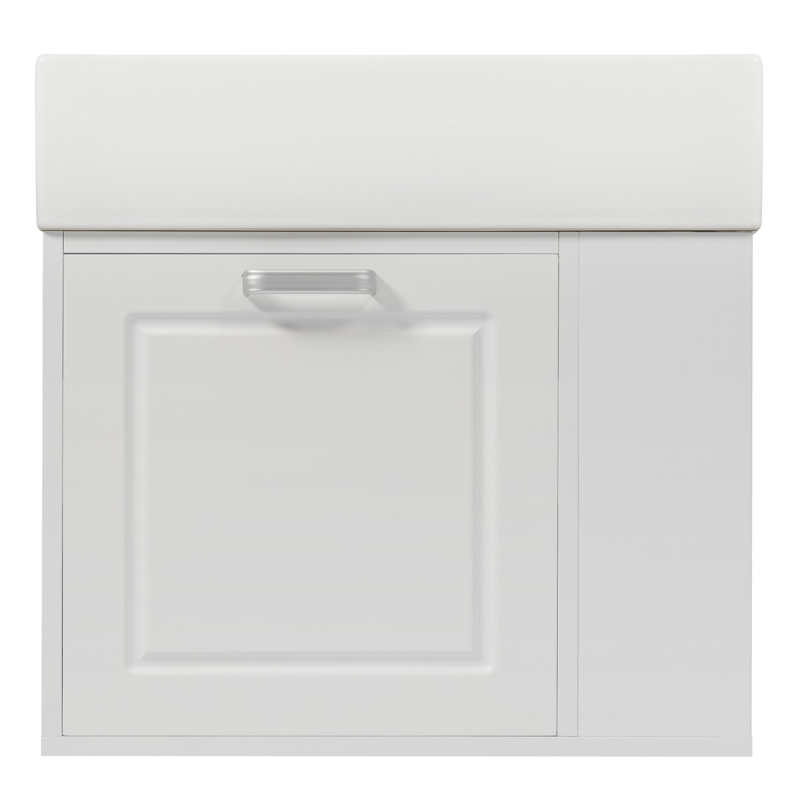 21.8″ Bathroom Vanity w/Ceramic Sink Wall Mounted Storage Cabinet w/Drawer