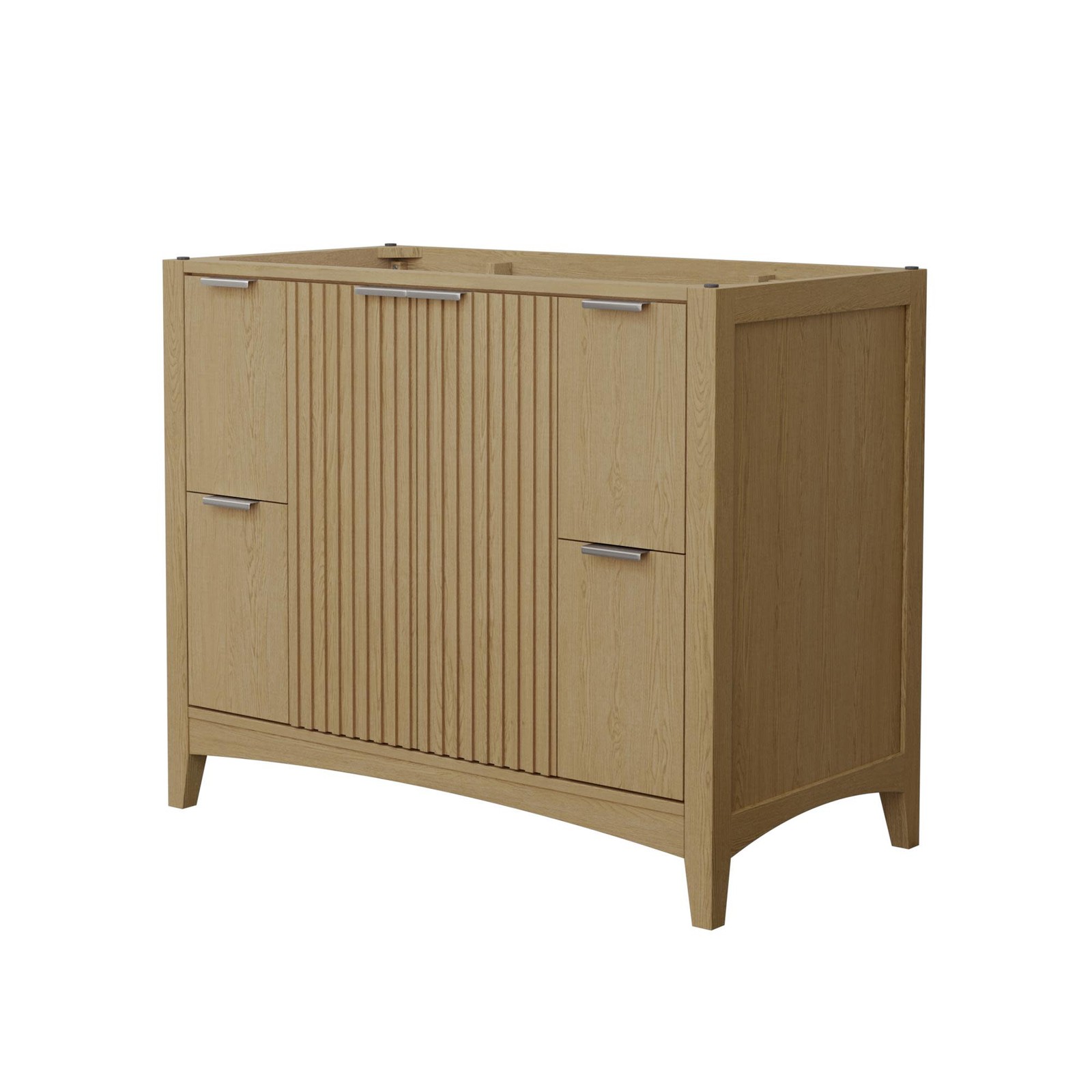 Wyndham Collection WCF9191-42S-CXSXXMXX Palmilla 42″ Single – Natural Oak /